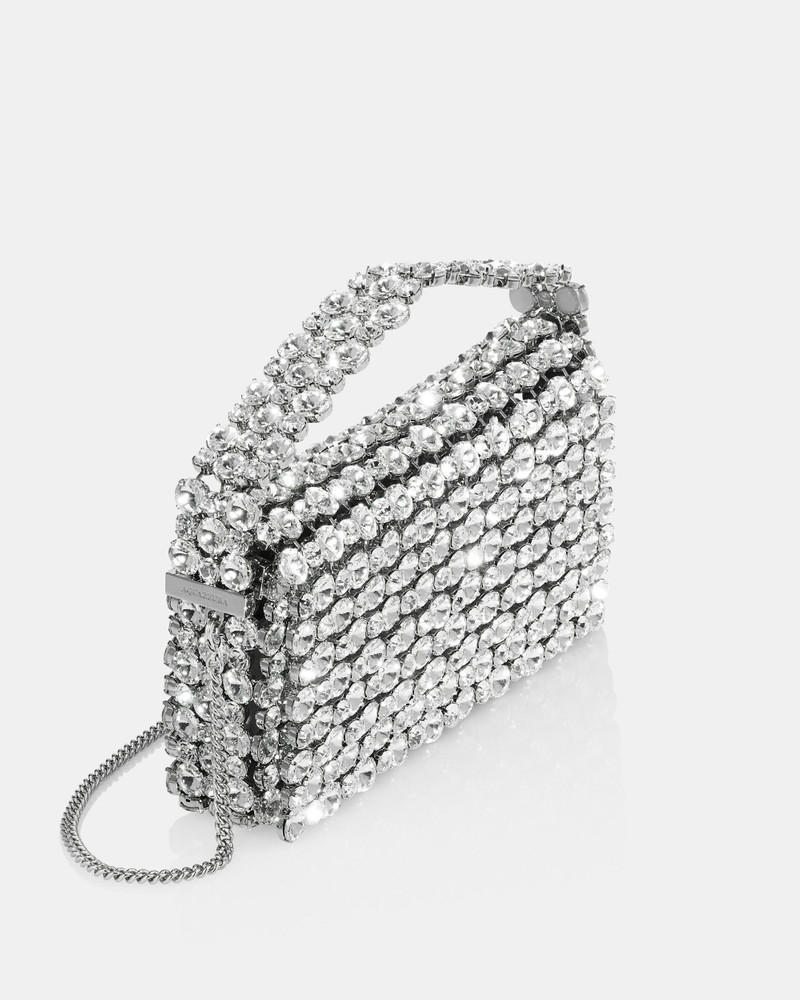 AQUAZZURA Cosmic Crystal Shoulder Bag outlook