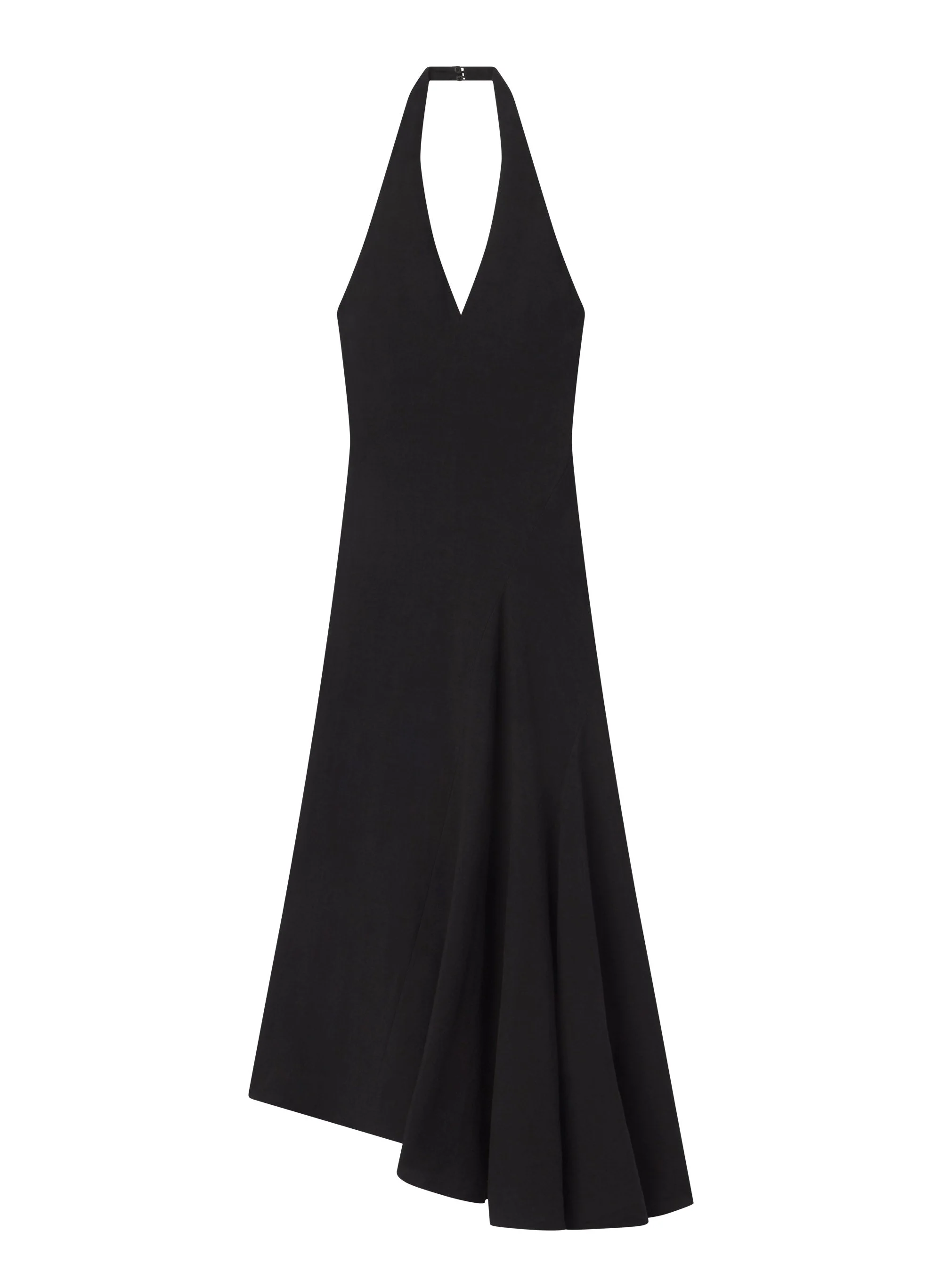 Celina Linen Halter Midi Dress - 1
