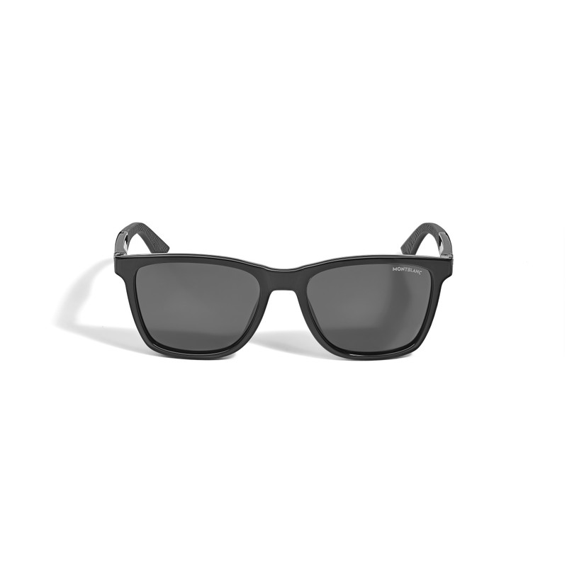 Rectangular Sunglasses with Injected Black Coloured Frame 1
