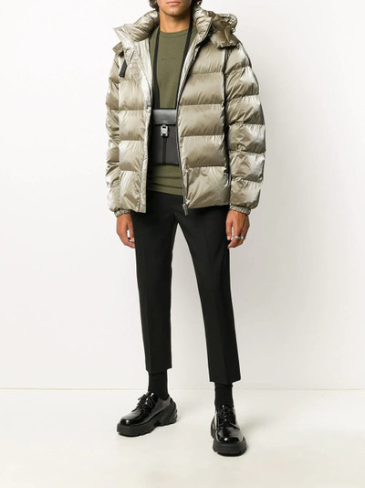 1017 ALYX 9SM clip-neck quilted puffer jacket  outlook