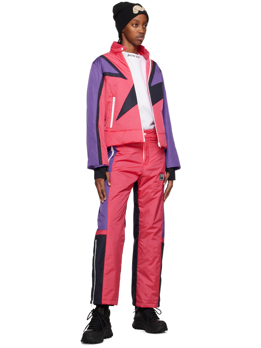 Pink Thunderbolt Ski Jacket - 4
