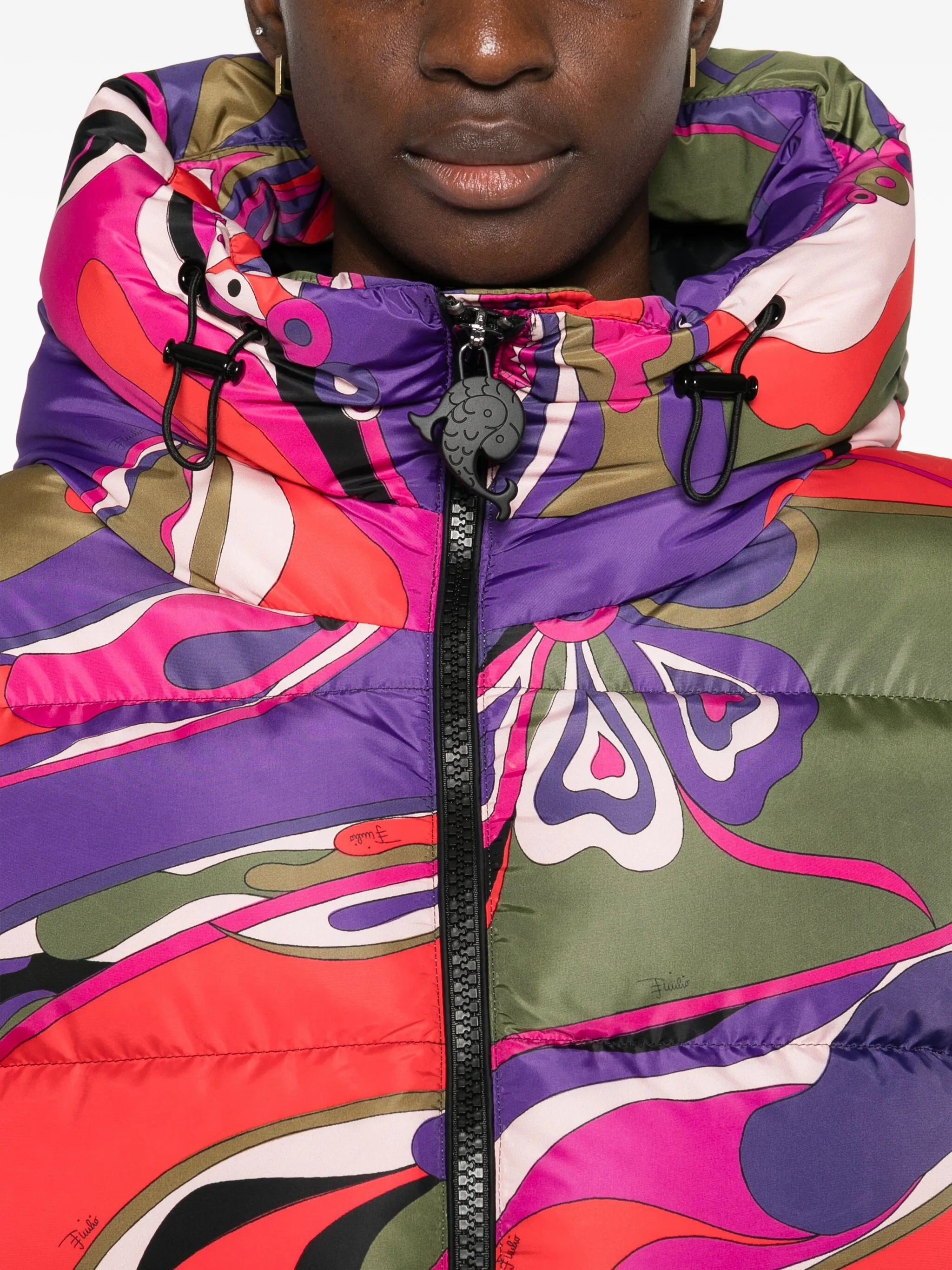 Pucci Abstract-print Puffer Jacket - 5