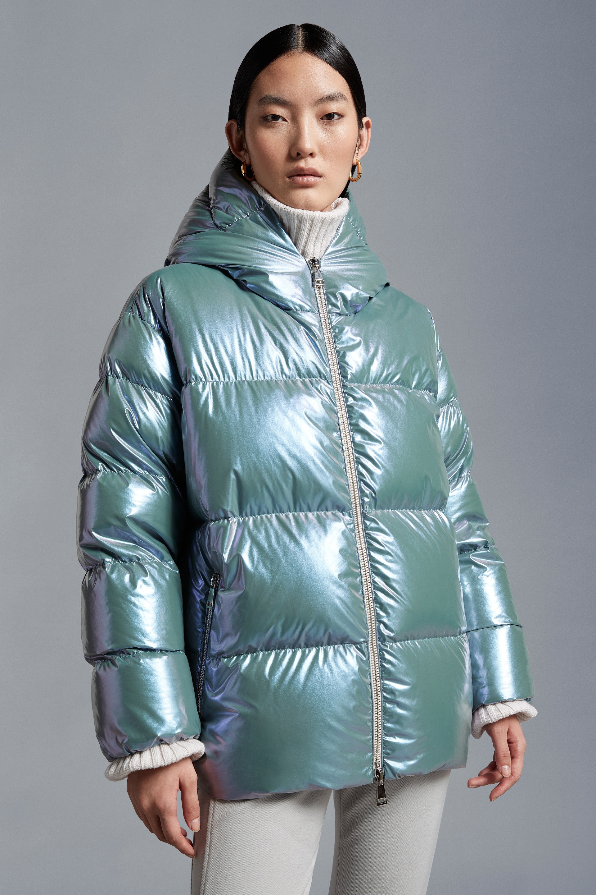 Moncler Frasne Short Down Jacket | REVERSIBLE