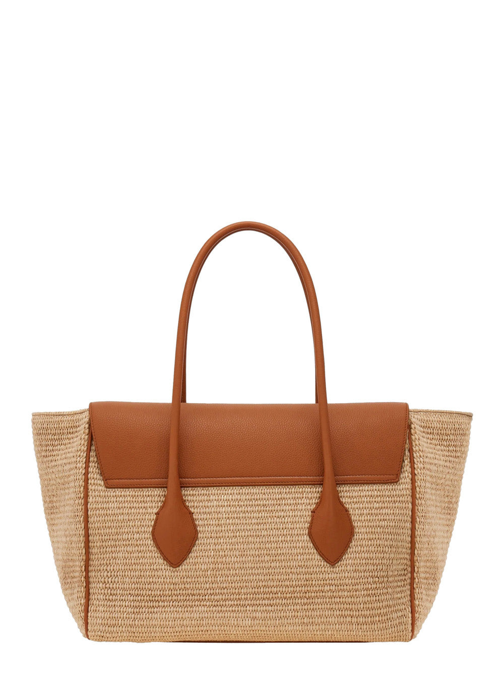 Ferragamo Women 'Florence' Brown Shoulder Bag With Embossed Logo Lettering On The Front And Pendant  - 2