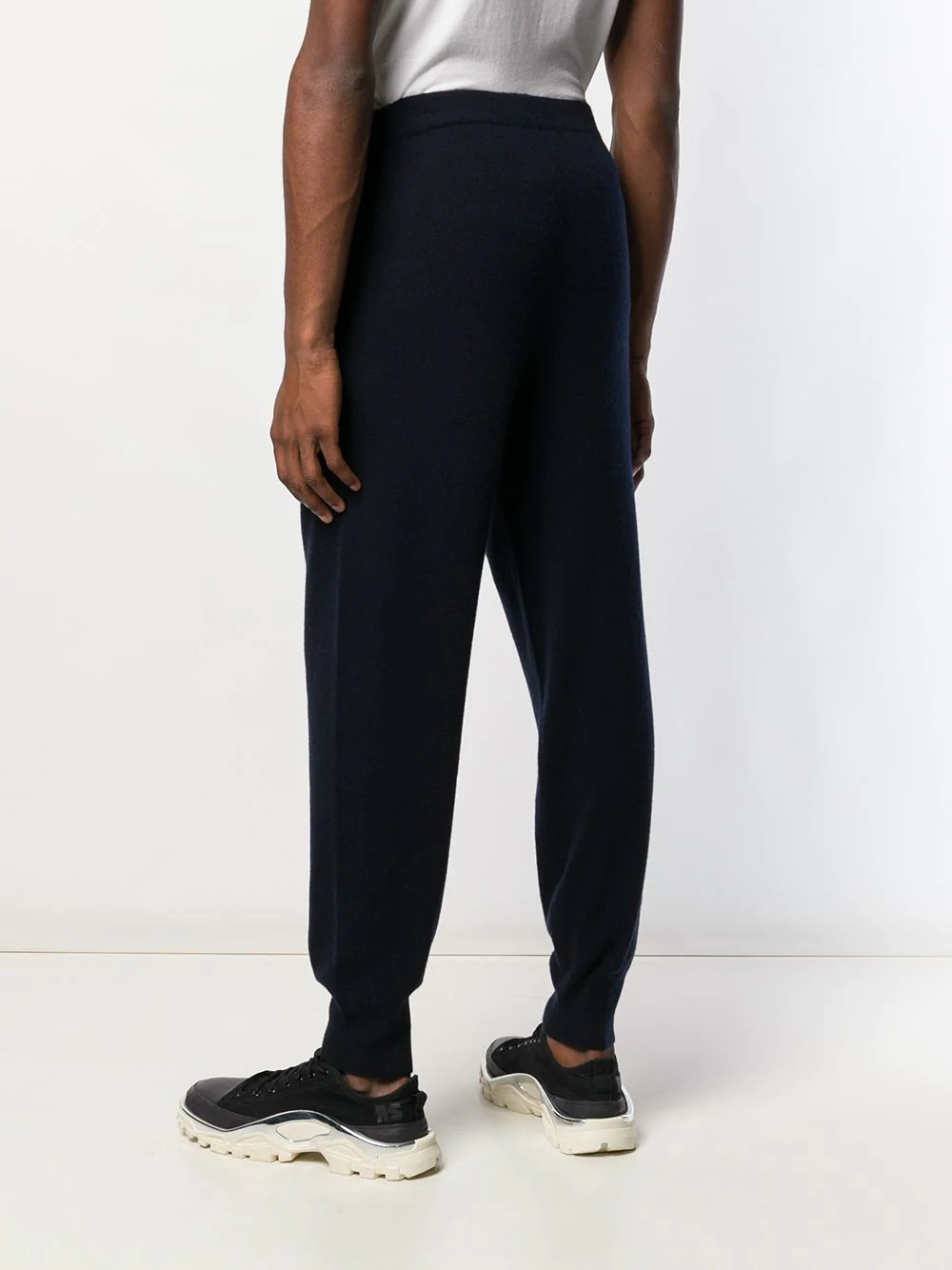 high waisted track trousers - 4