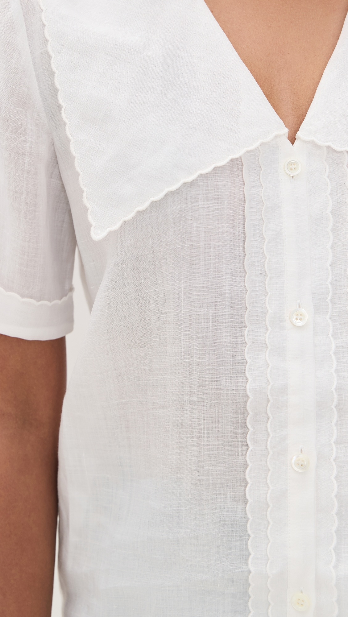 The Scallop Sailor Blouse - 5