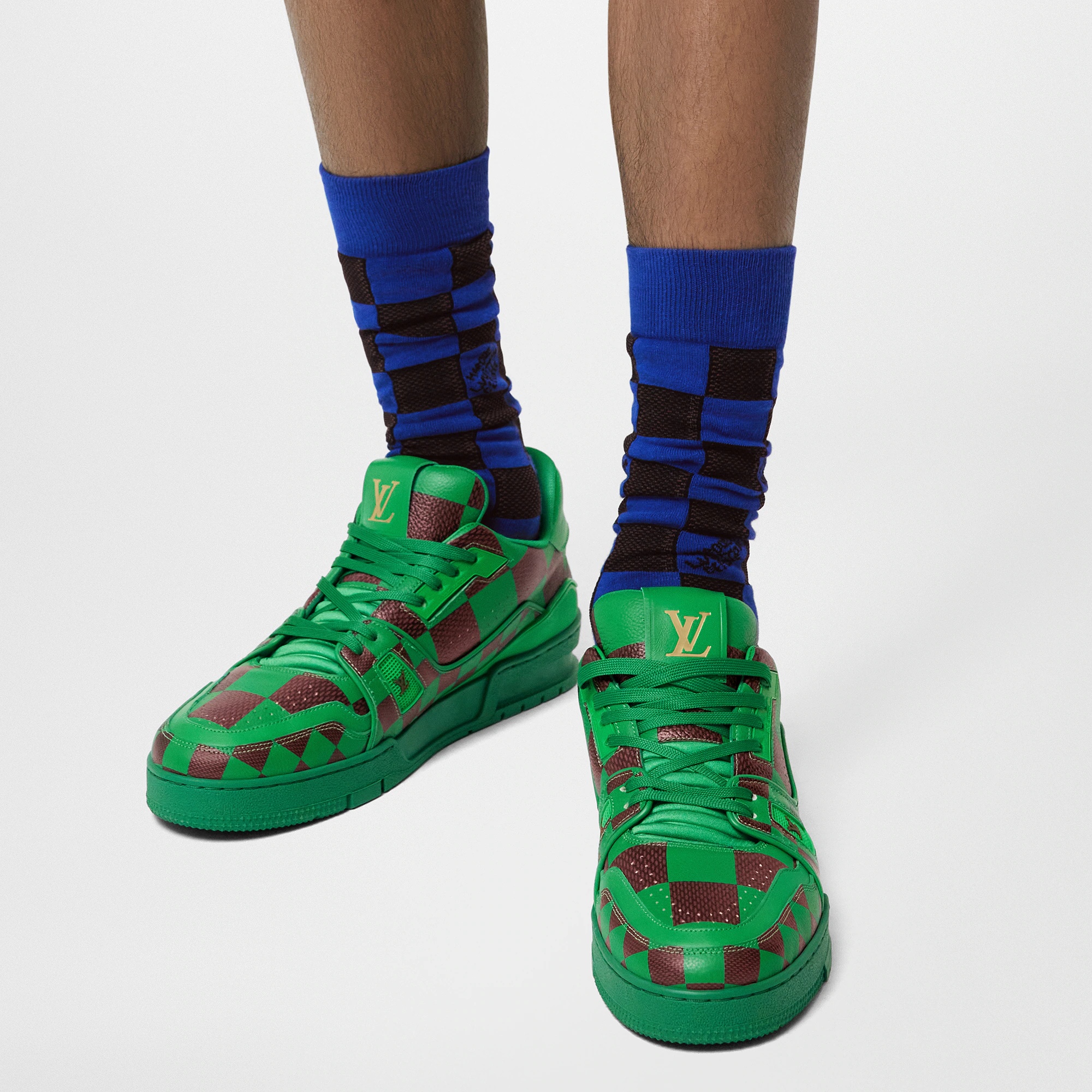 Damier Pop Socks - 4