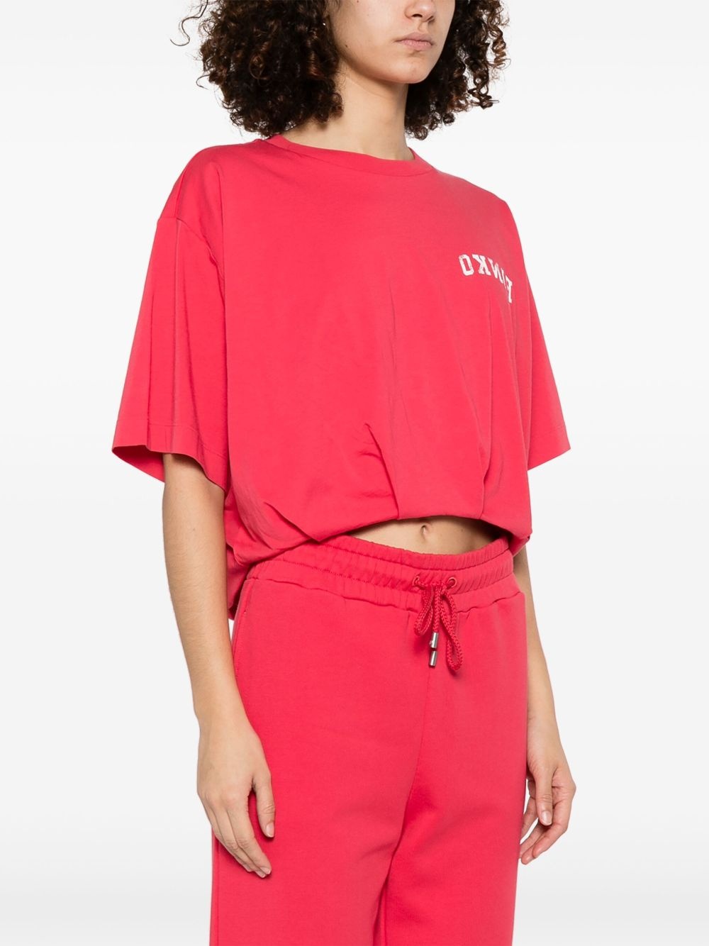 logo-print T-shirt - 3