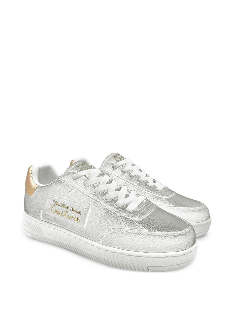 VERSACE JEANS COUTURE leather sneakers outlook
