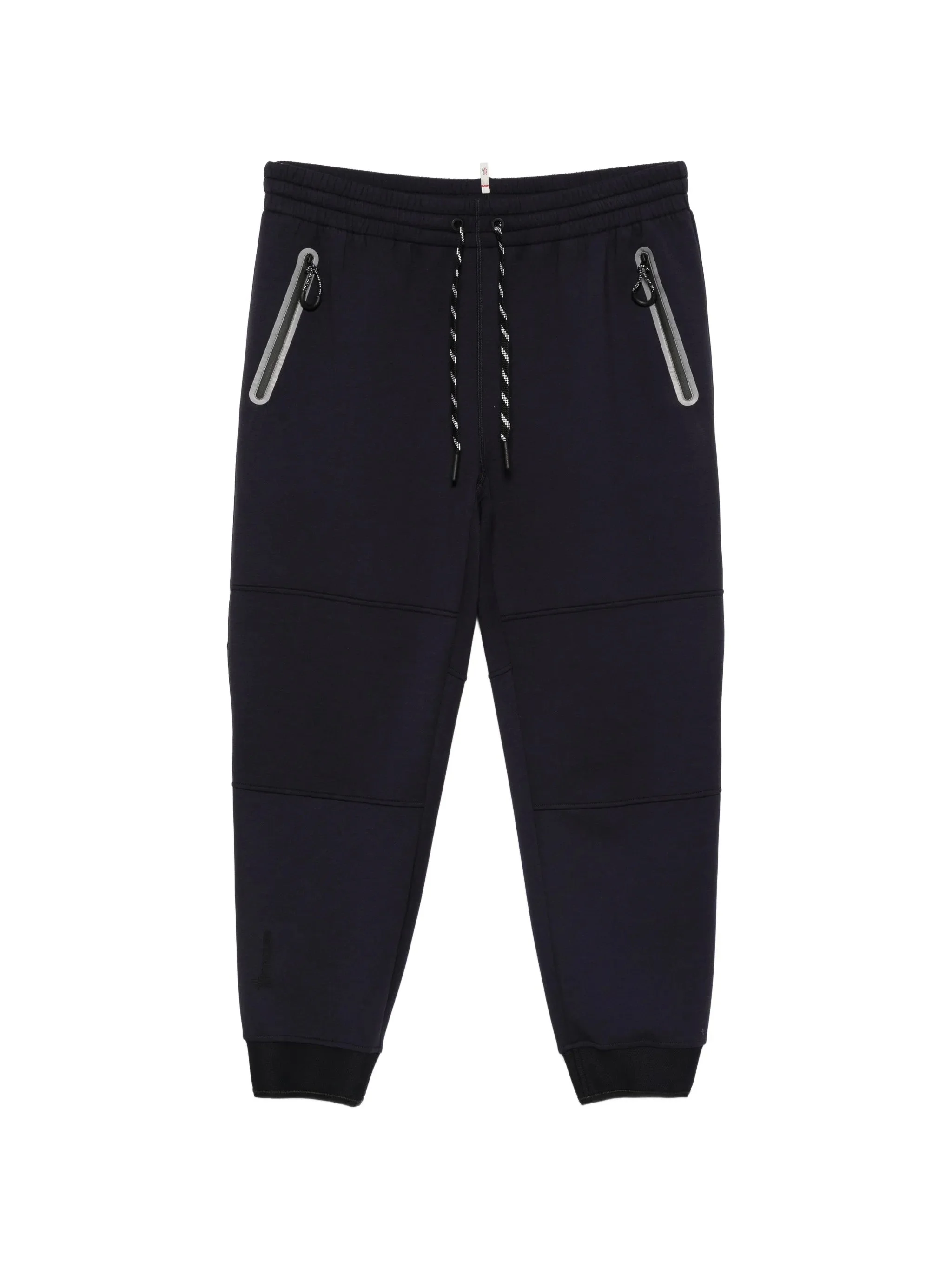 zip pocket track pants - 1