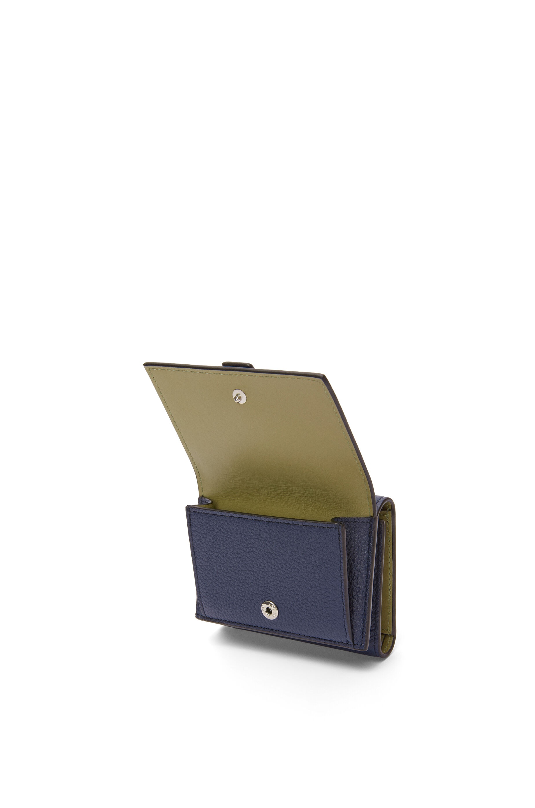 Trifold wallet in soft grained calfskin - 3
