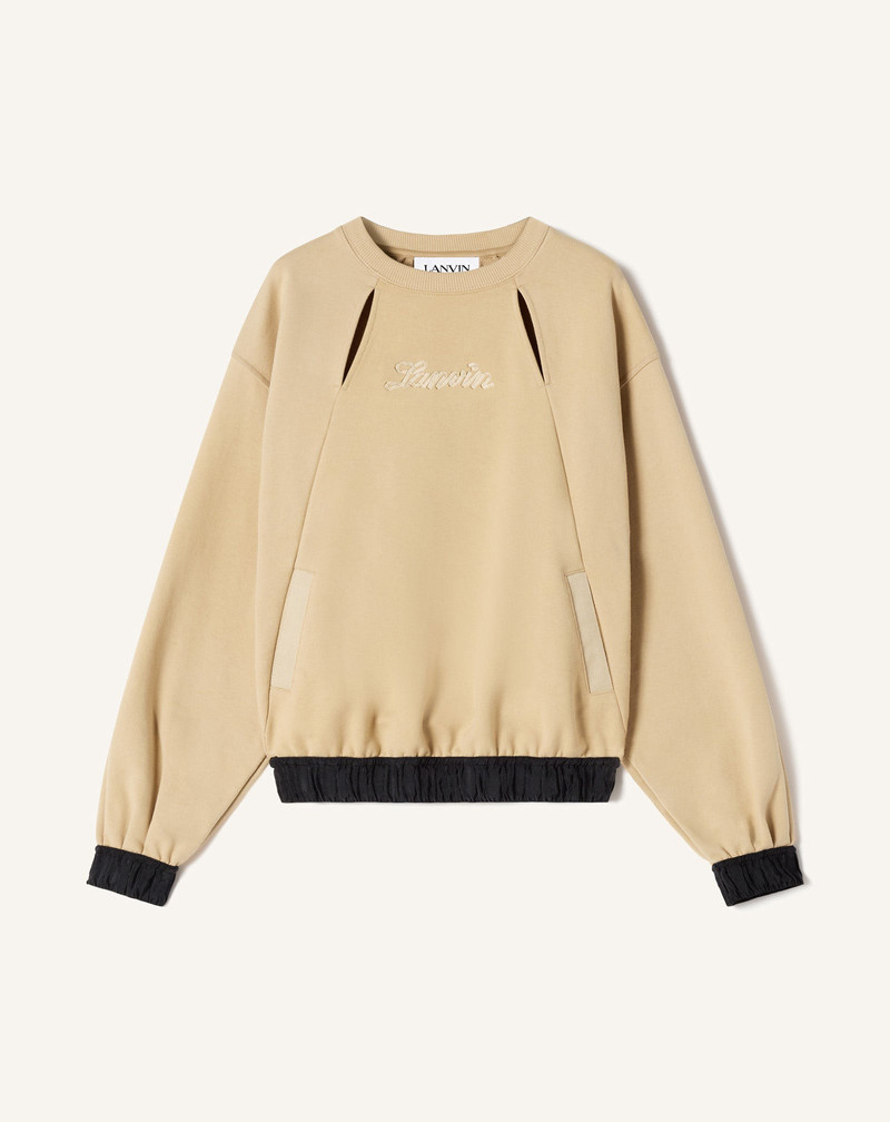 LANVIN RIBBON SWEATSHIRT 1
