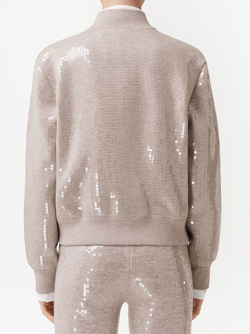 sequinned bomber jacket - 4
