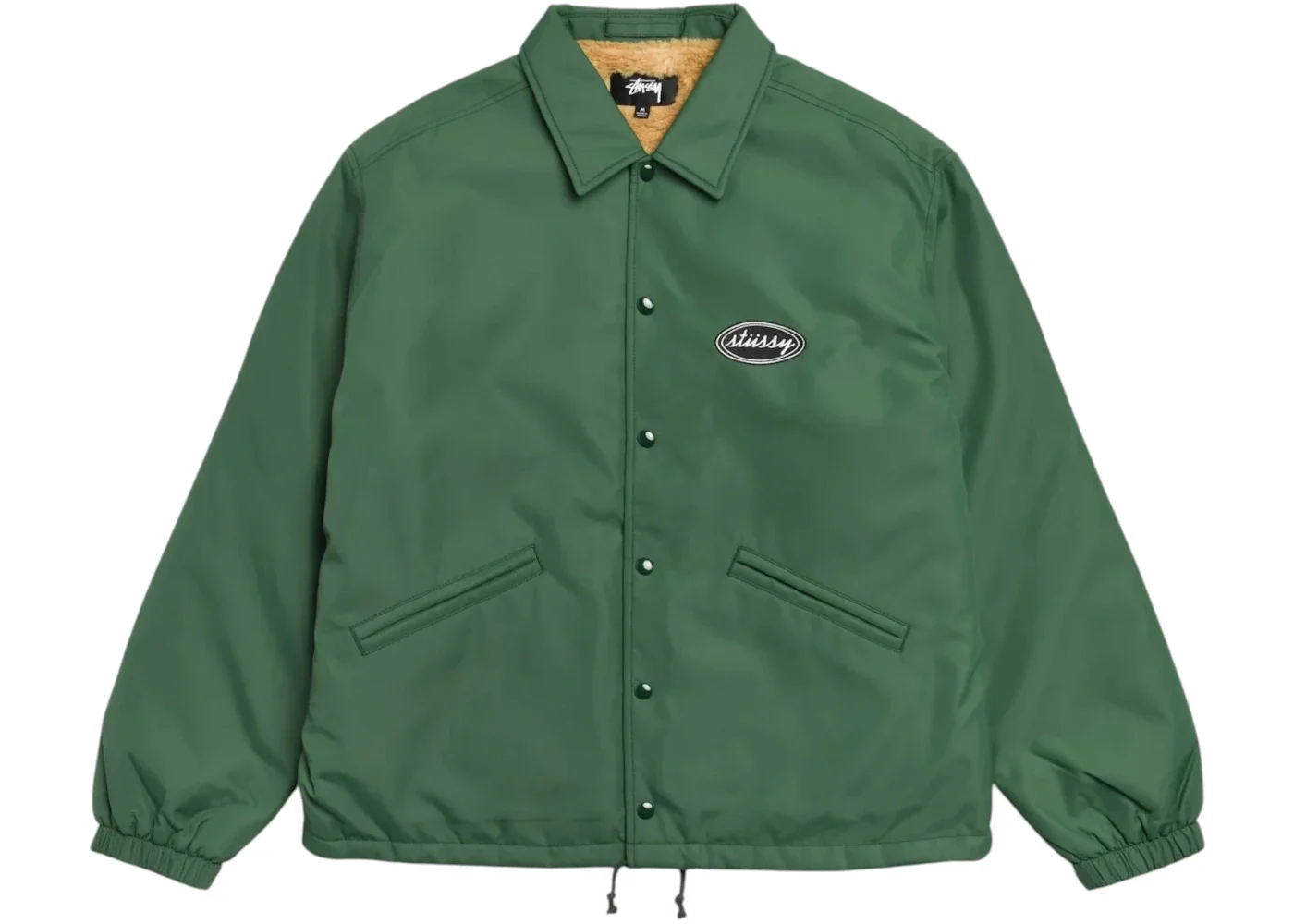 Stussy Coaches Jacket Green - 1