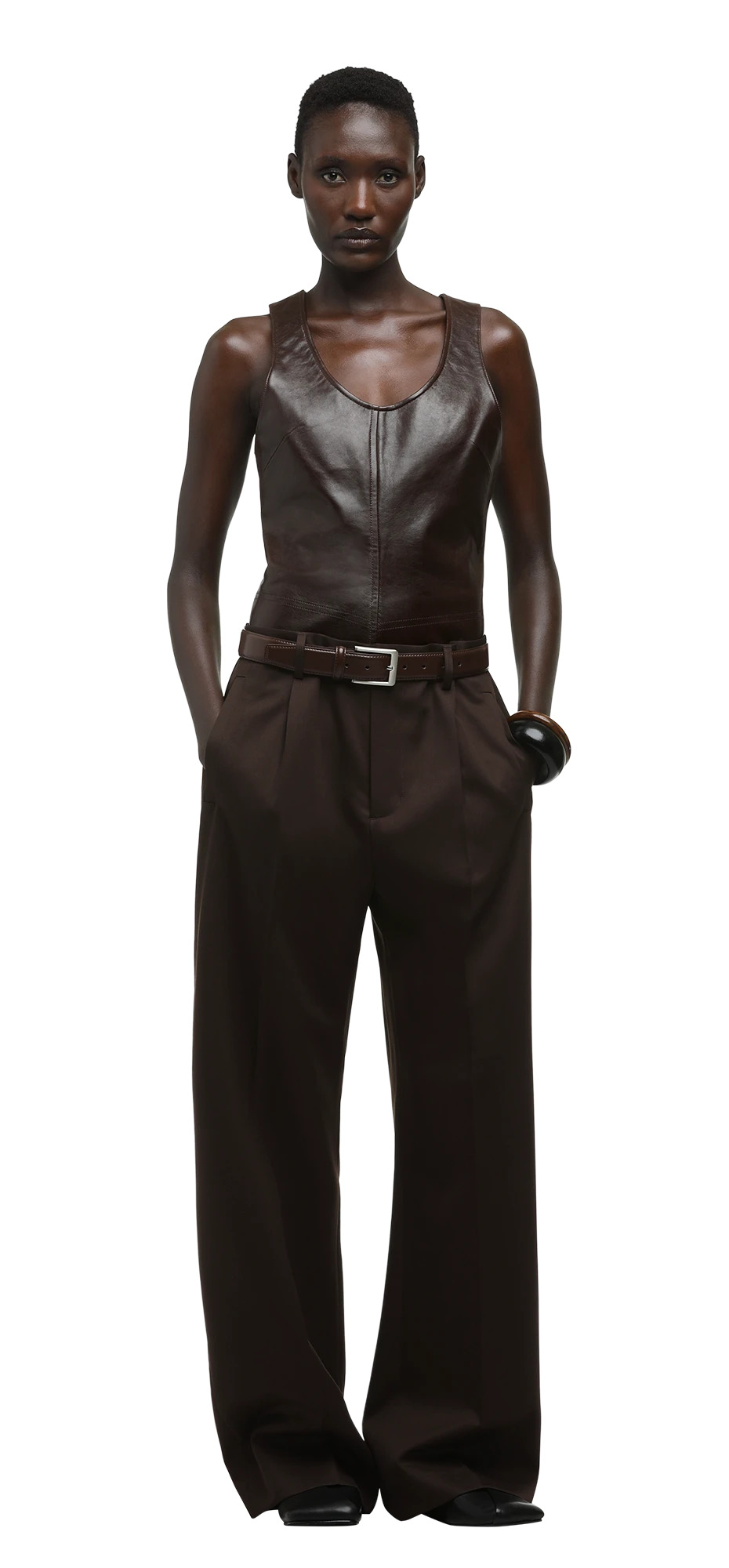FATHER SUITING PANT TOBACCO - 3