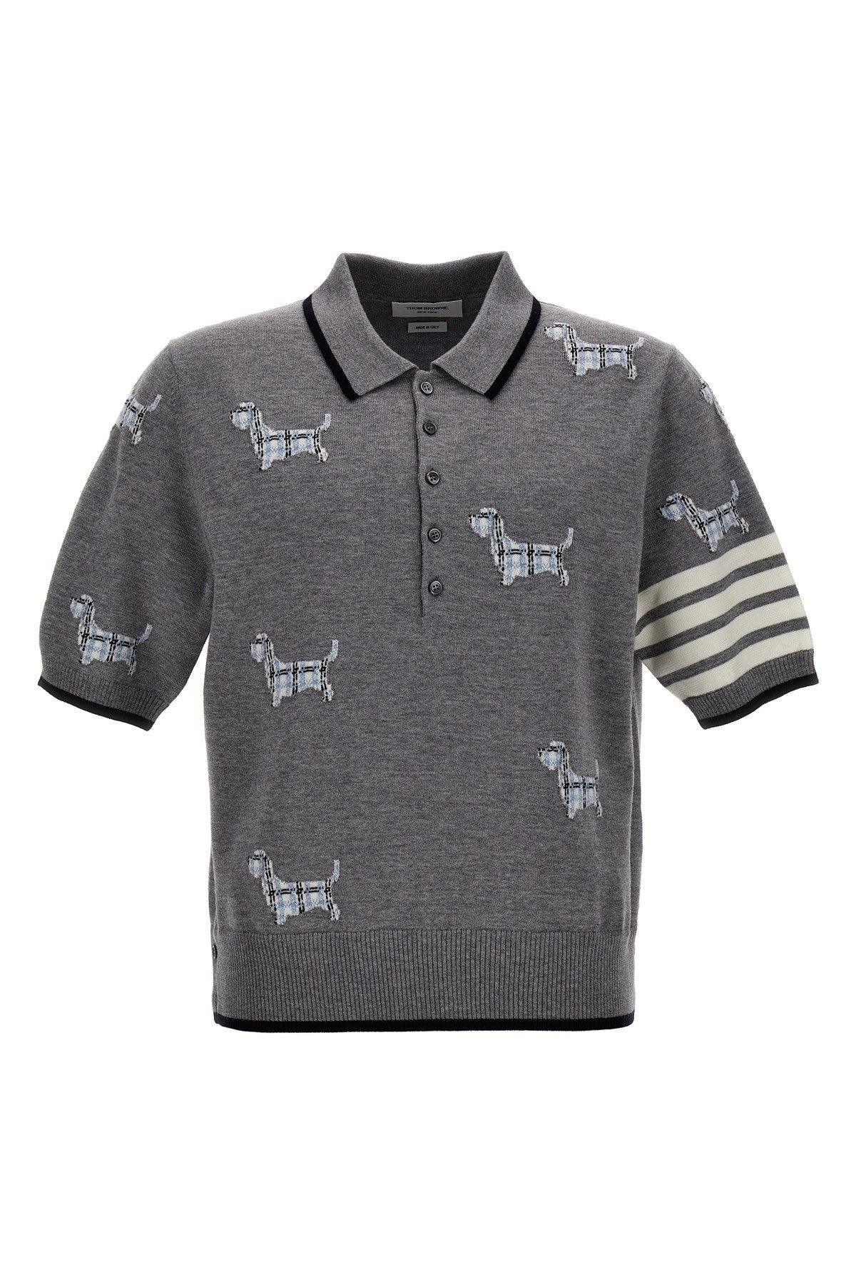 Thom Browne Men 'Hector' Polo Shirt - 1