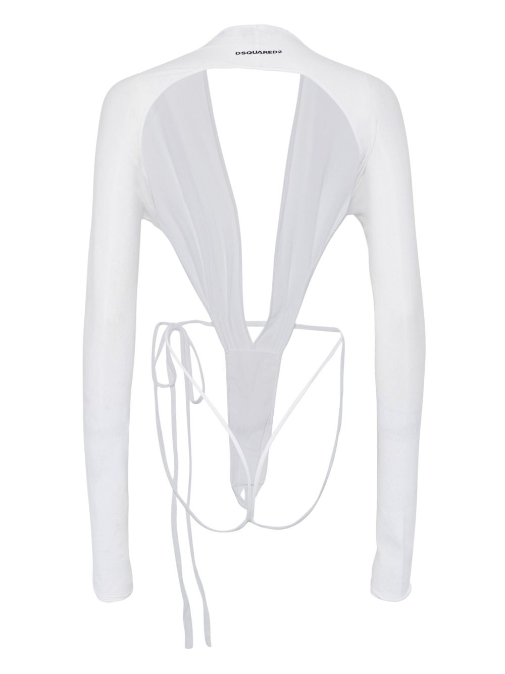 open-back bodysuit - 2