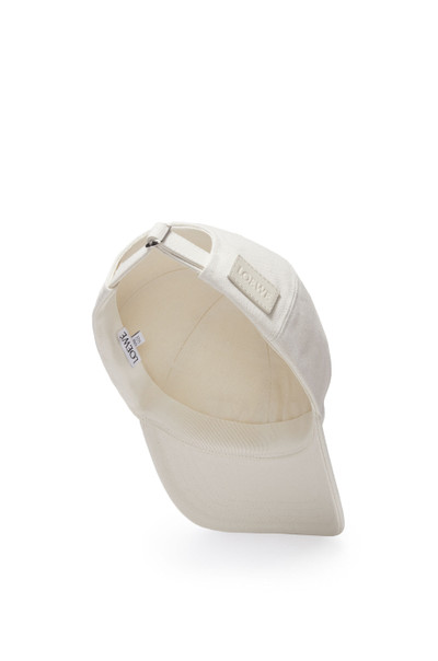 Loewe Cap in canvas outlook