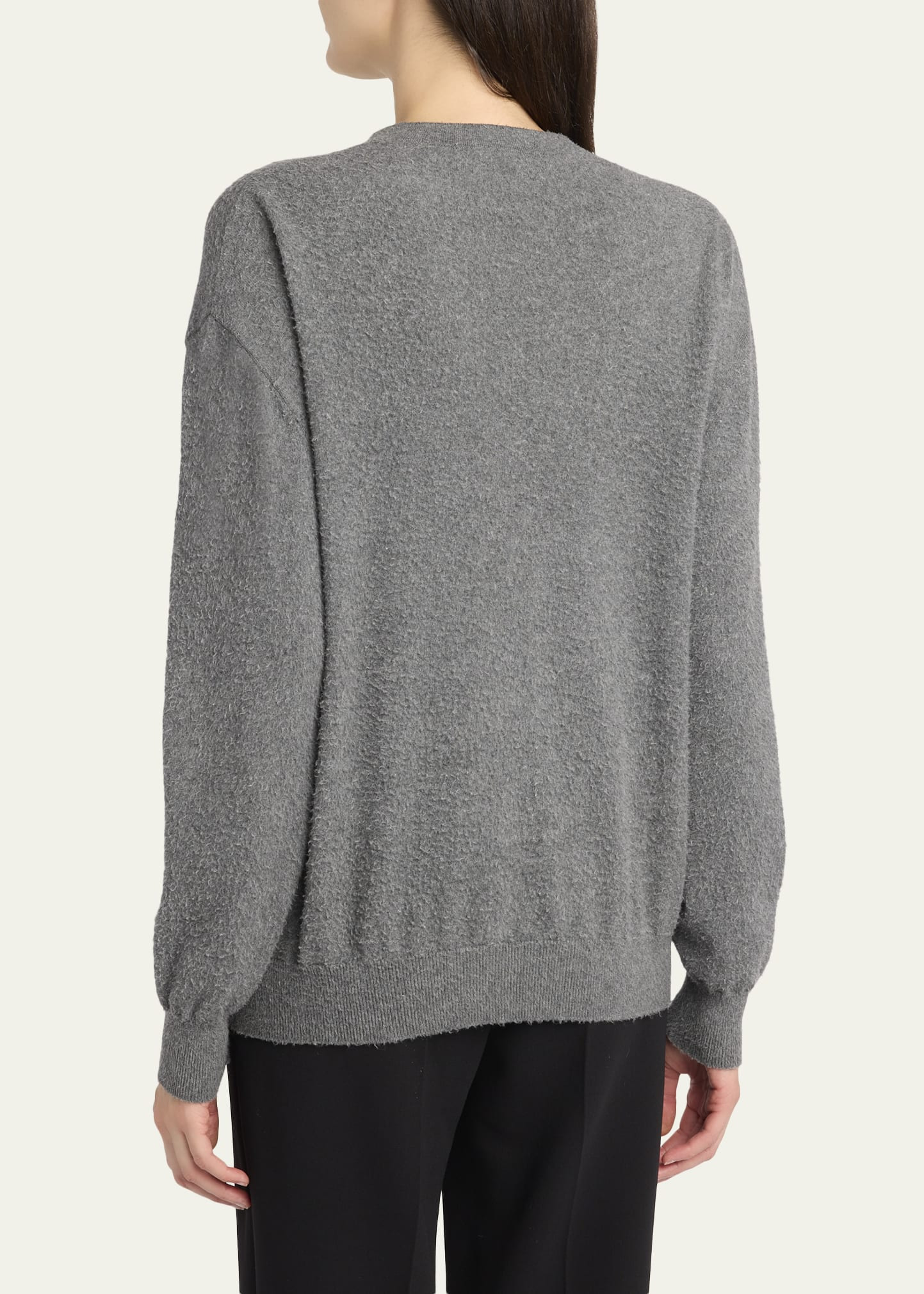 Lomika Textured V-Neck Top - 3