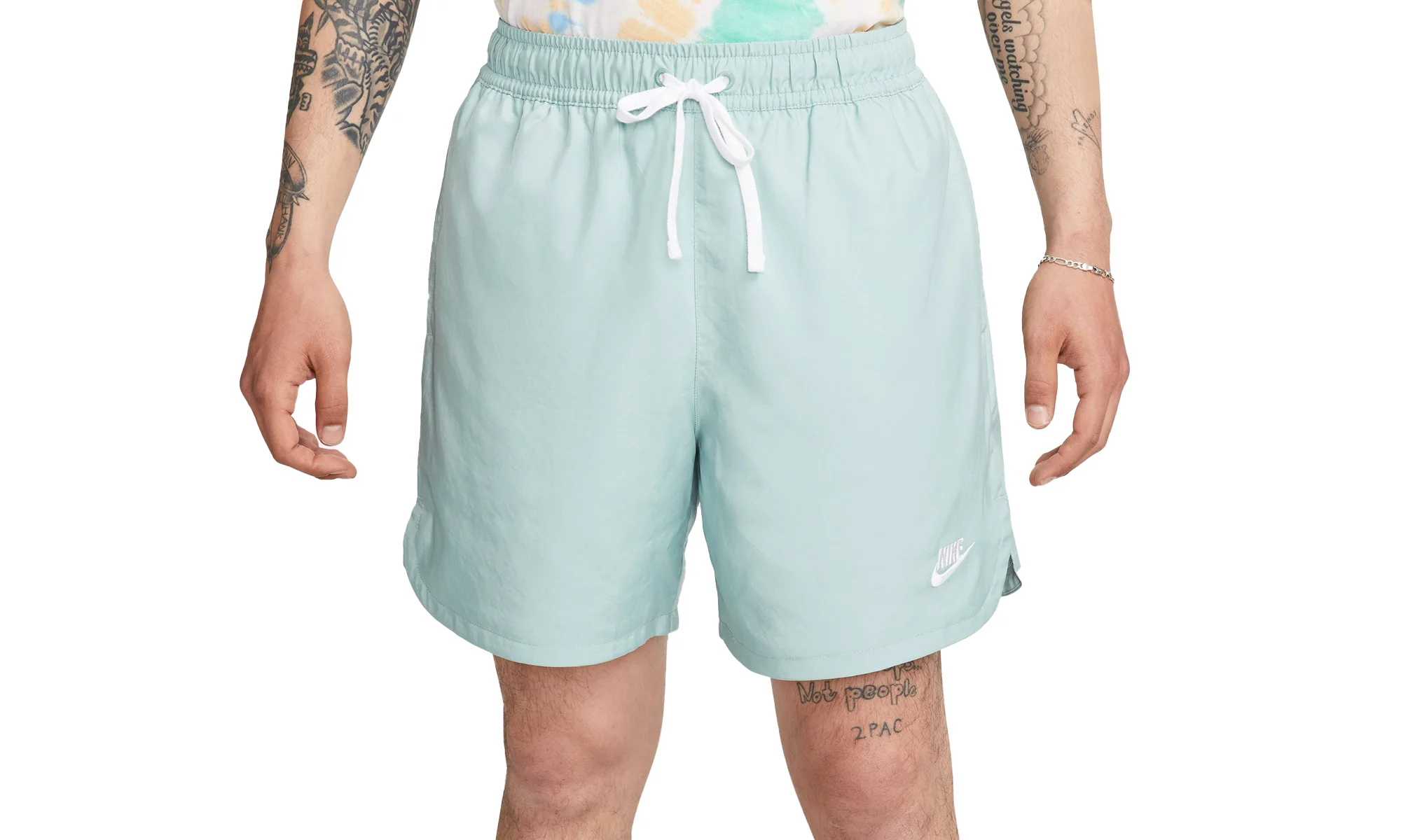 SPORTSWEAR CLUB WOVEN LINED FLOW SHORTS "Green" DM6829 309 - 1