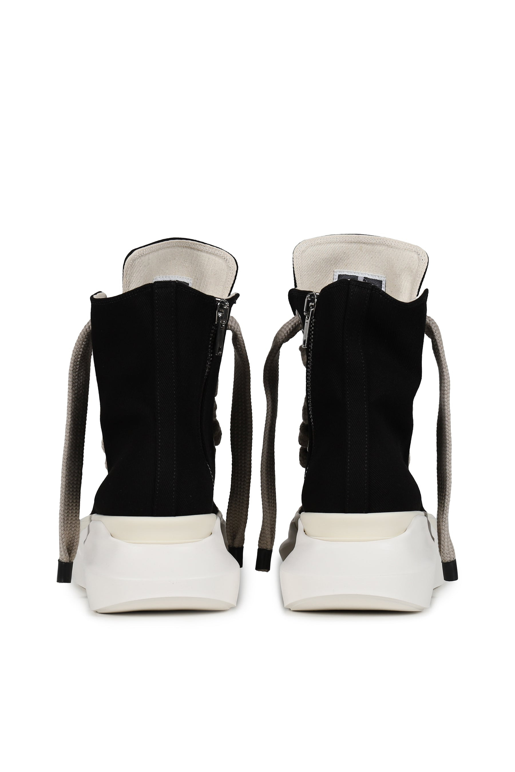 JUMBOLACE ABSTRACT SNEAKS / BLK MILK MILK - 4
