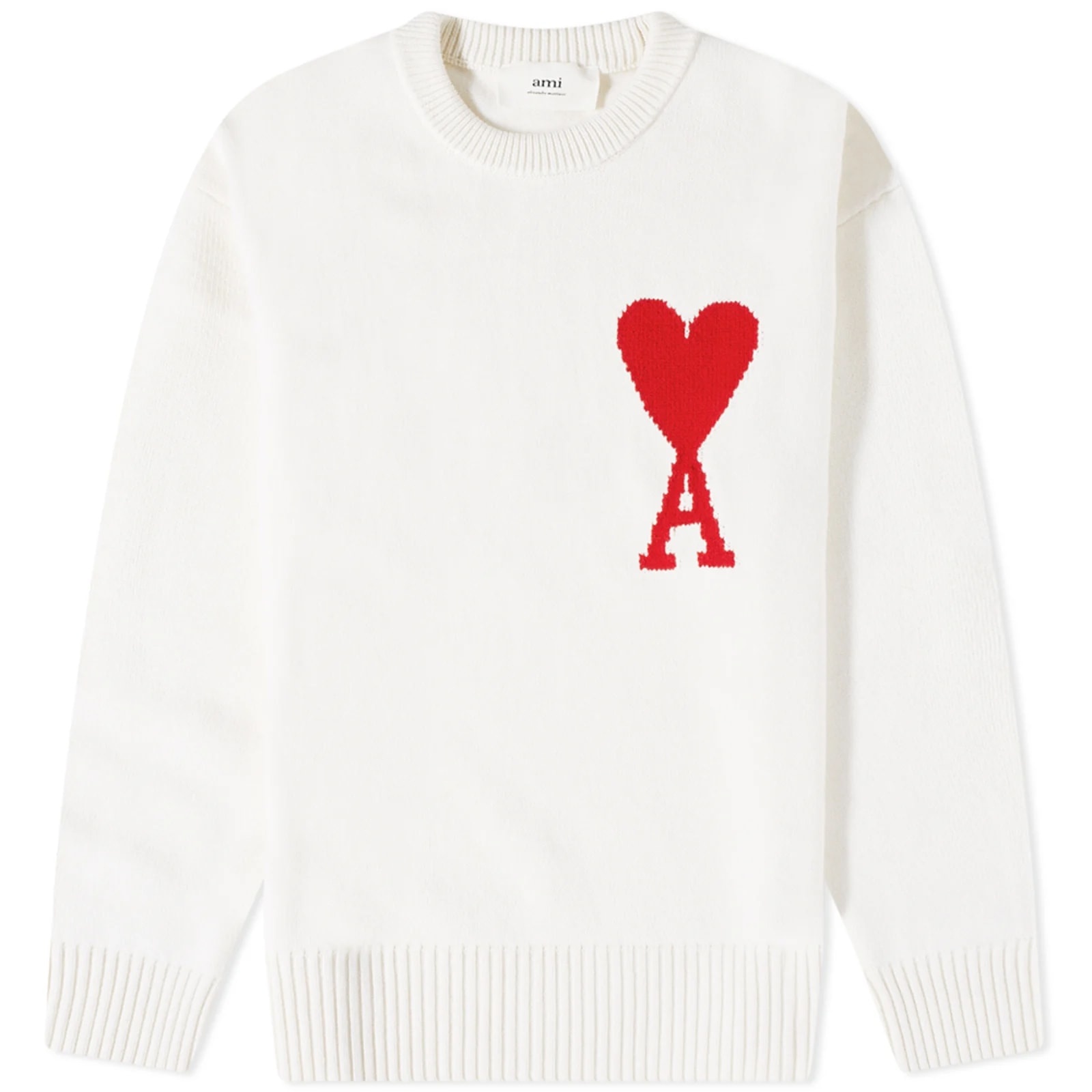 AMI ADC Large Crew Knit Sweater - 1