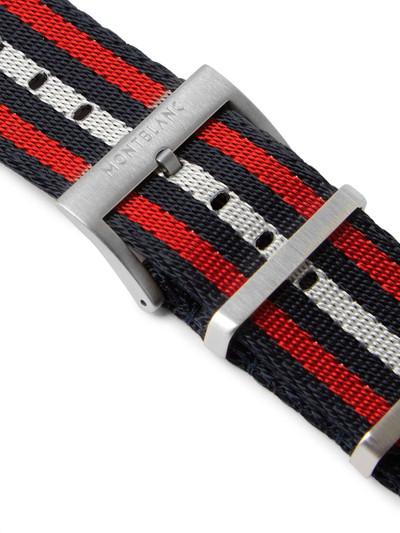 Montblanc Summit 2 Striped Nylon Watch Strap outlook