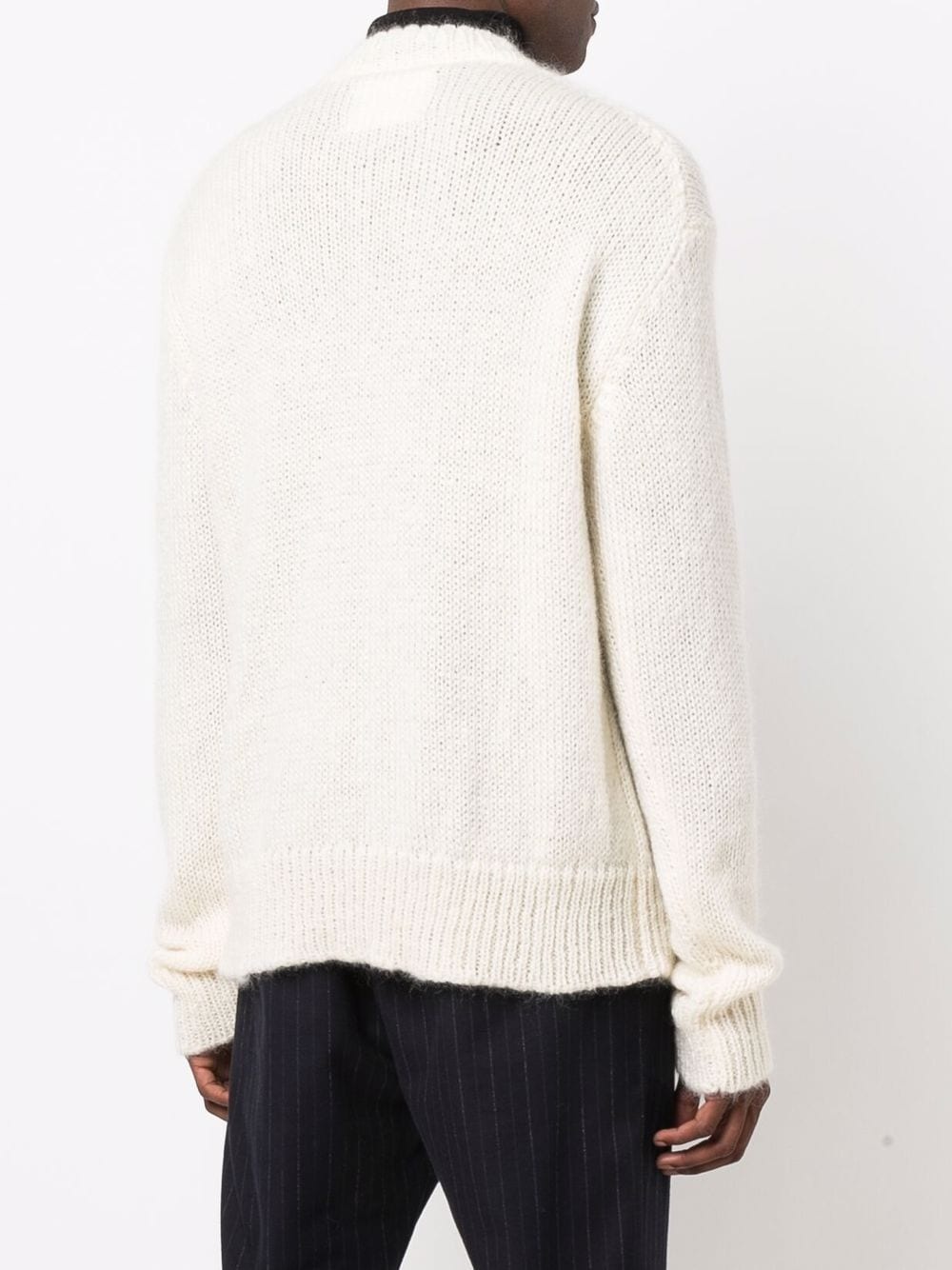 crewneck mohair-wool jumper - 4