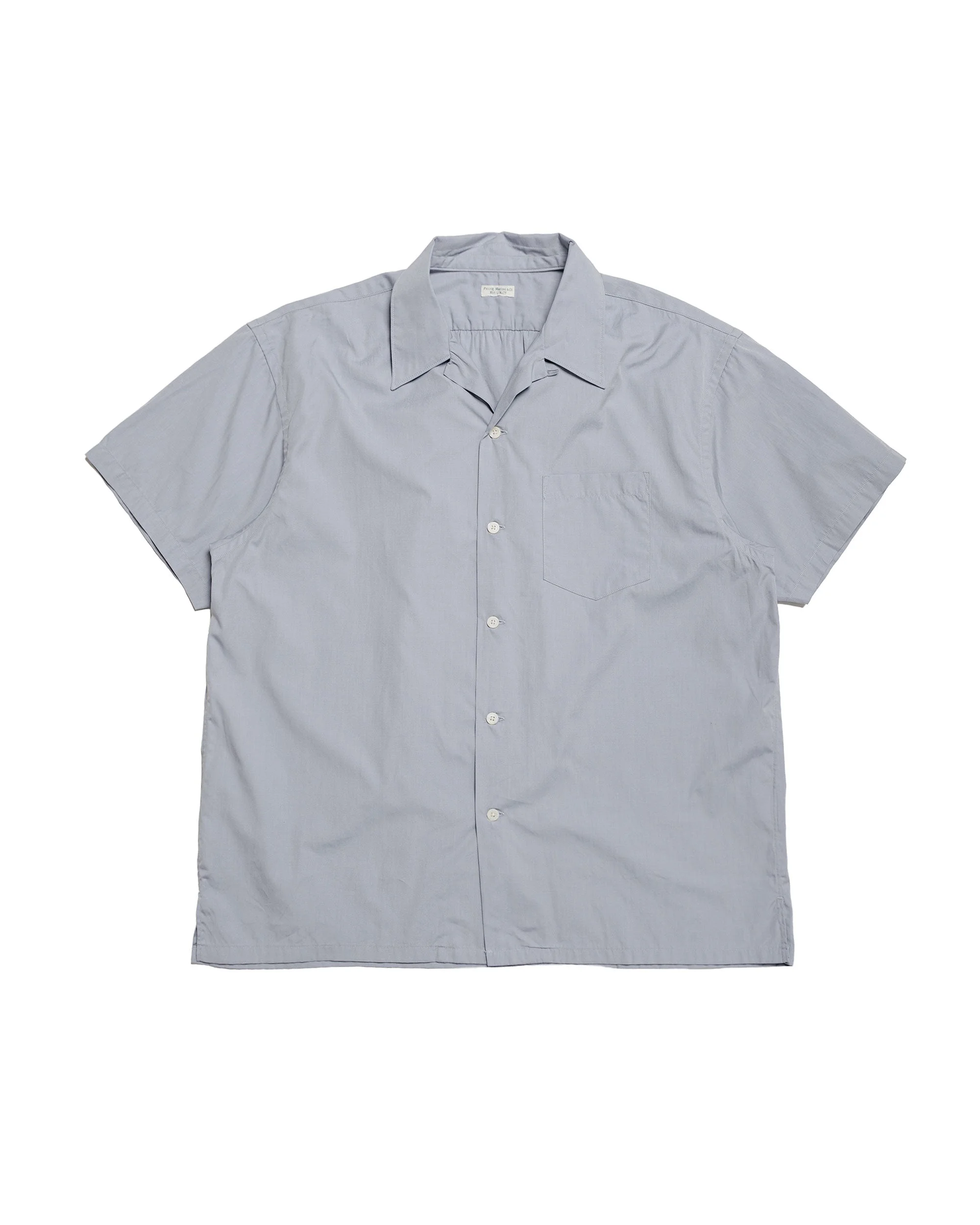 Back Gathering SS Shirt Old Sax - 1