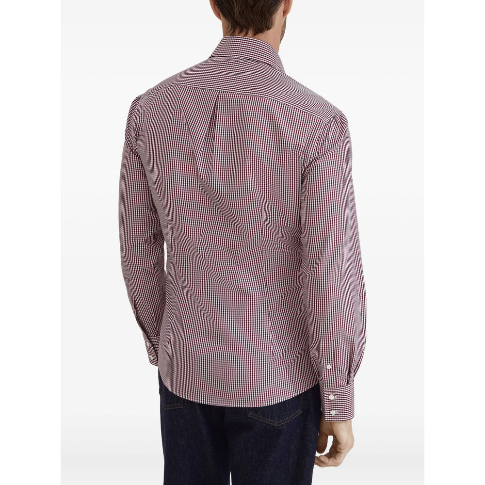 Brunello Cucinelli Red Shirts Men - 5