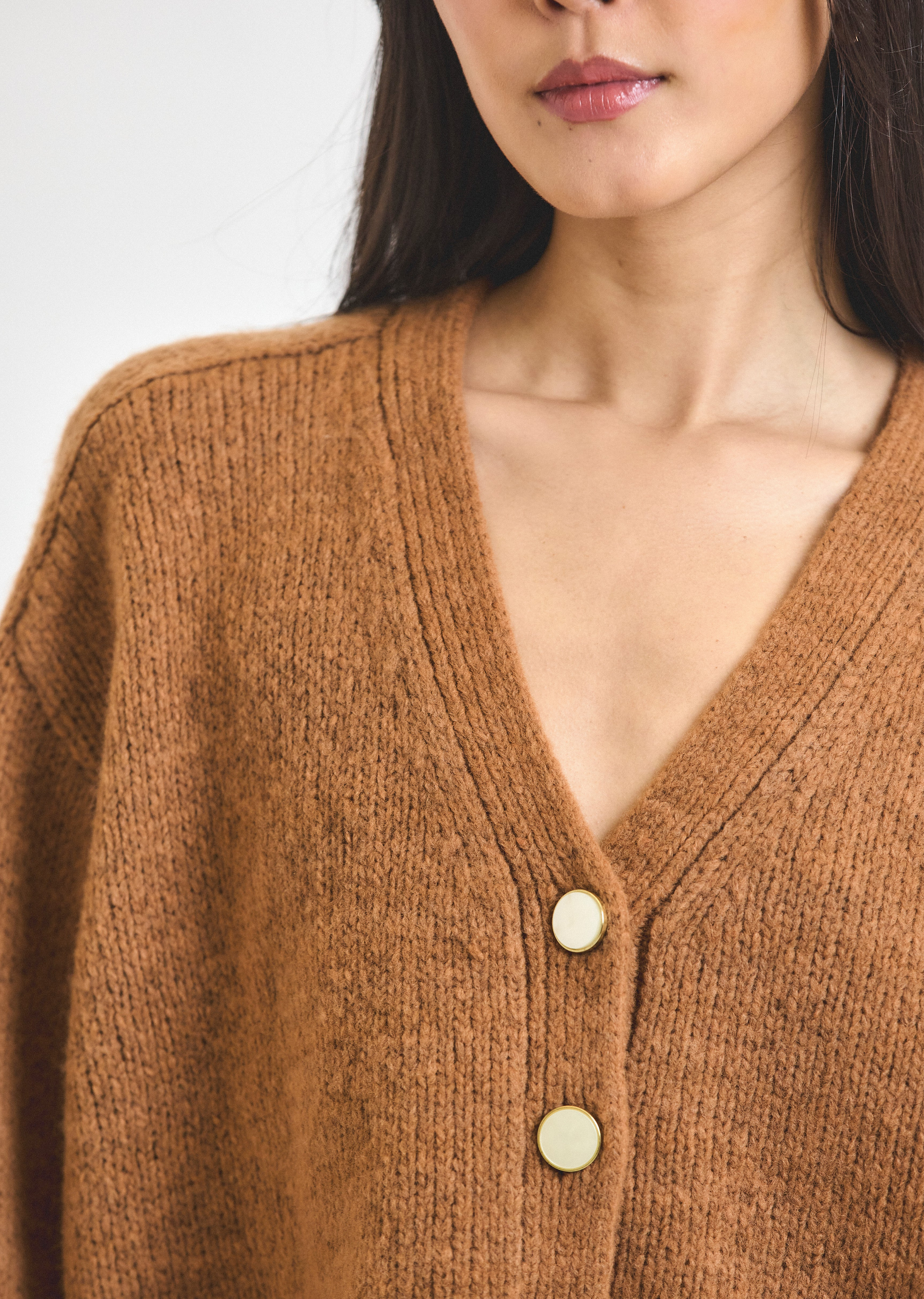 LAILAH OVERSIZED CARDIGAN - 2