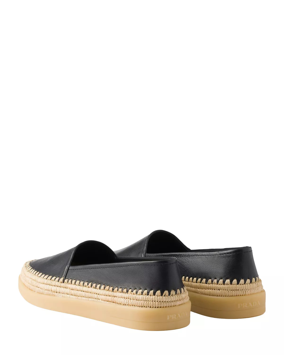 Men's Nappa Leather Espadrilles Loafers - 5