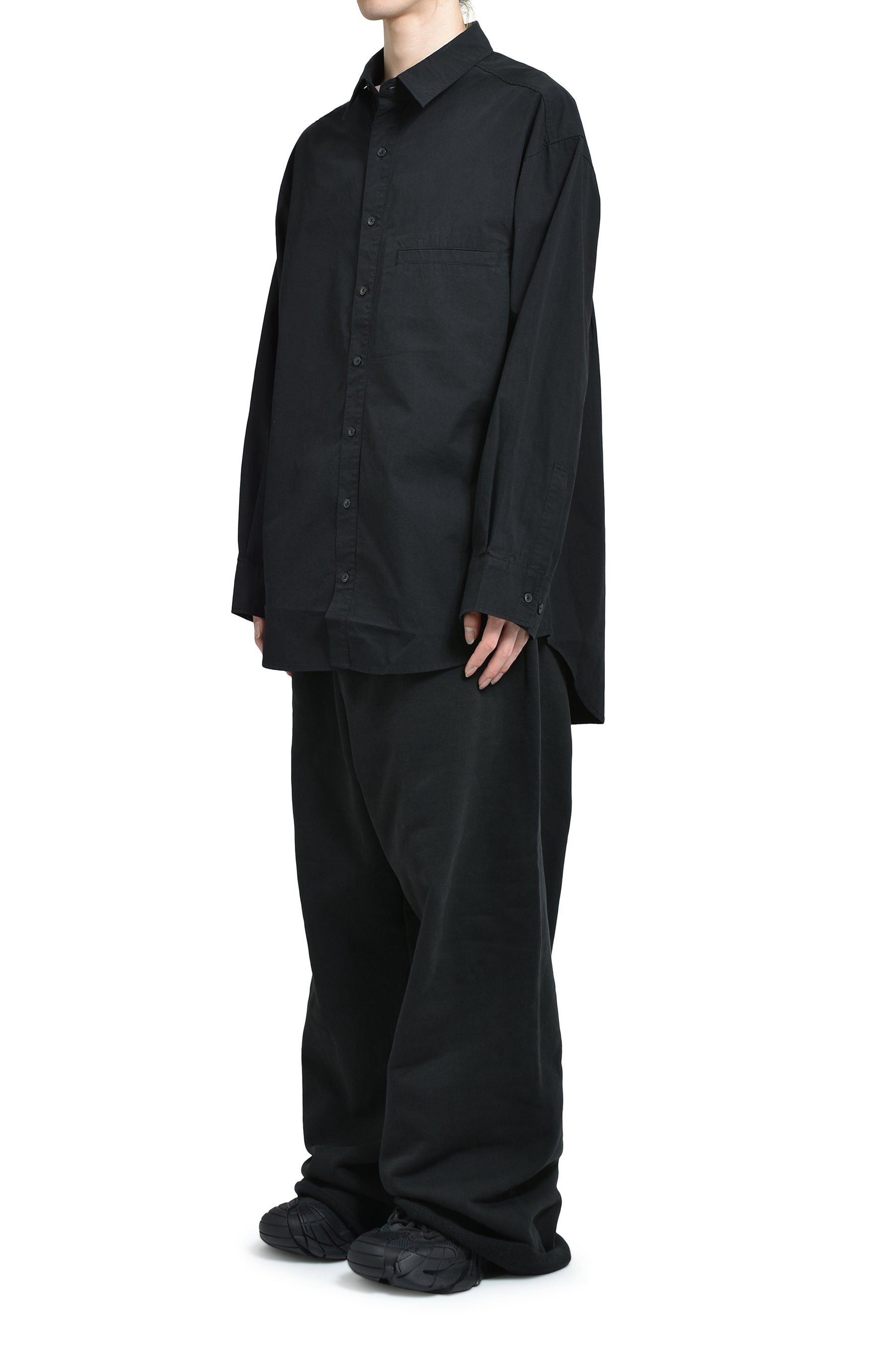 GIANT SHIRT / BLK - 4