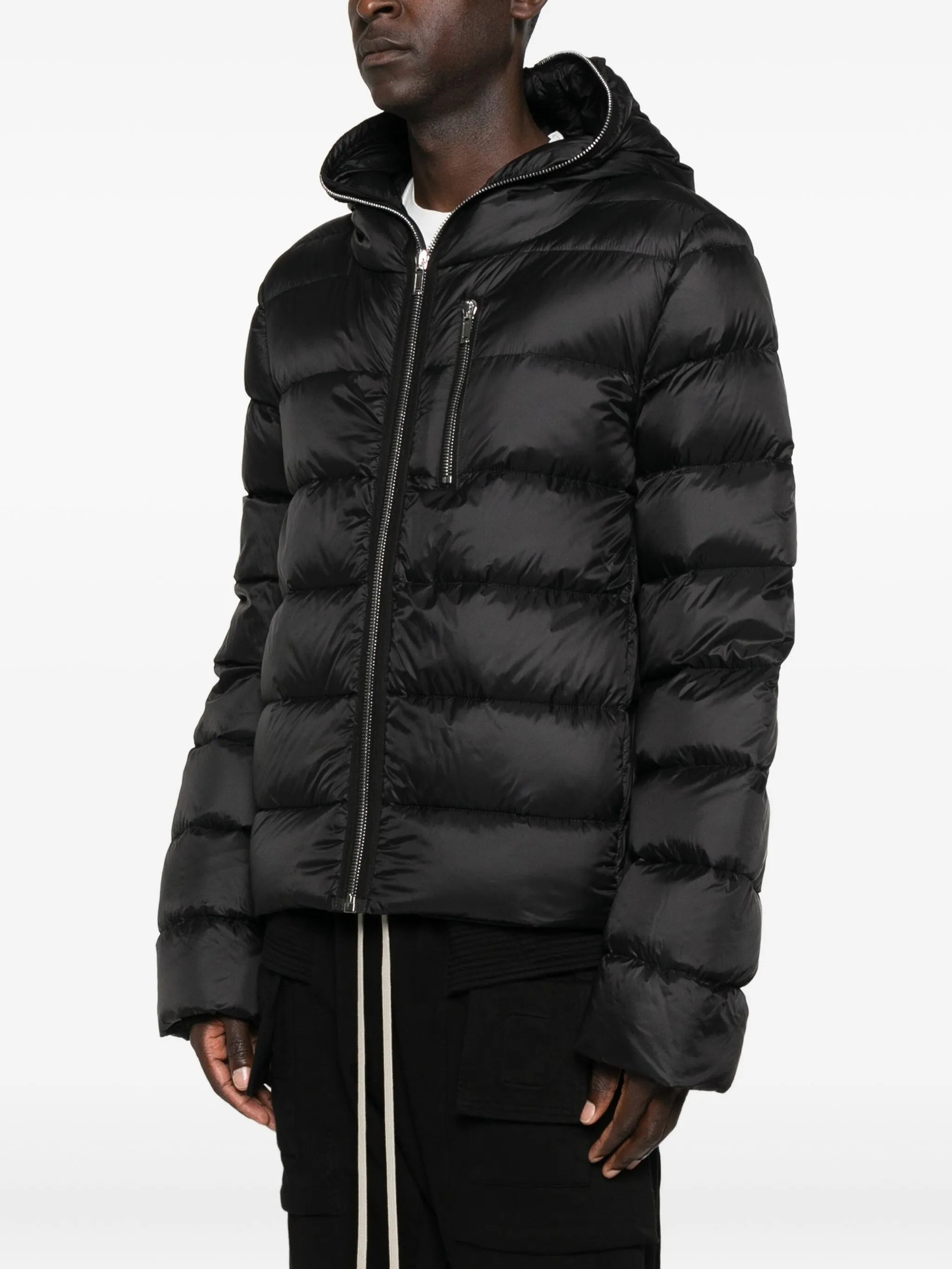 Rick Owens Padded Hooded Jacket - 4