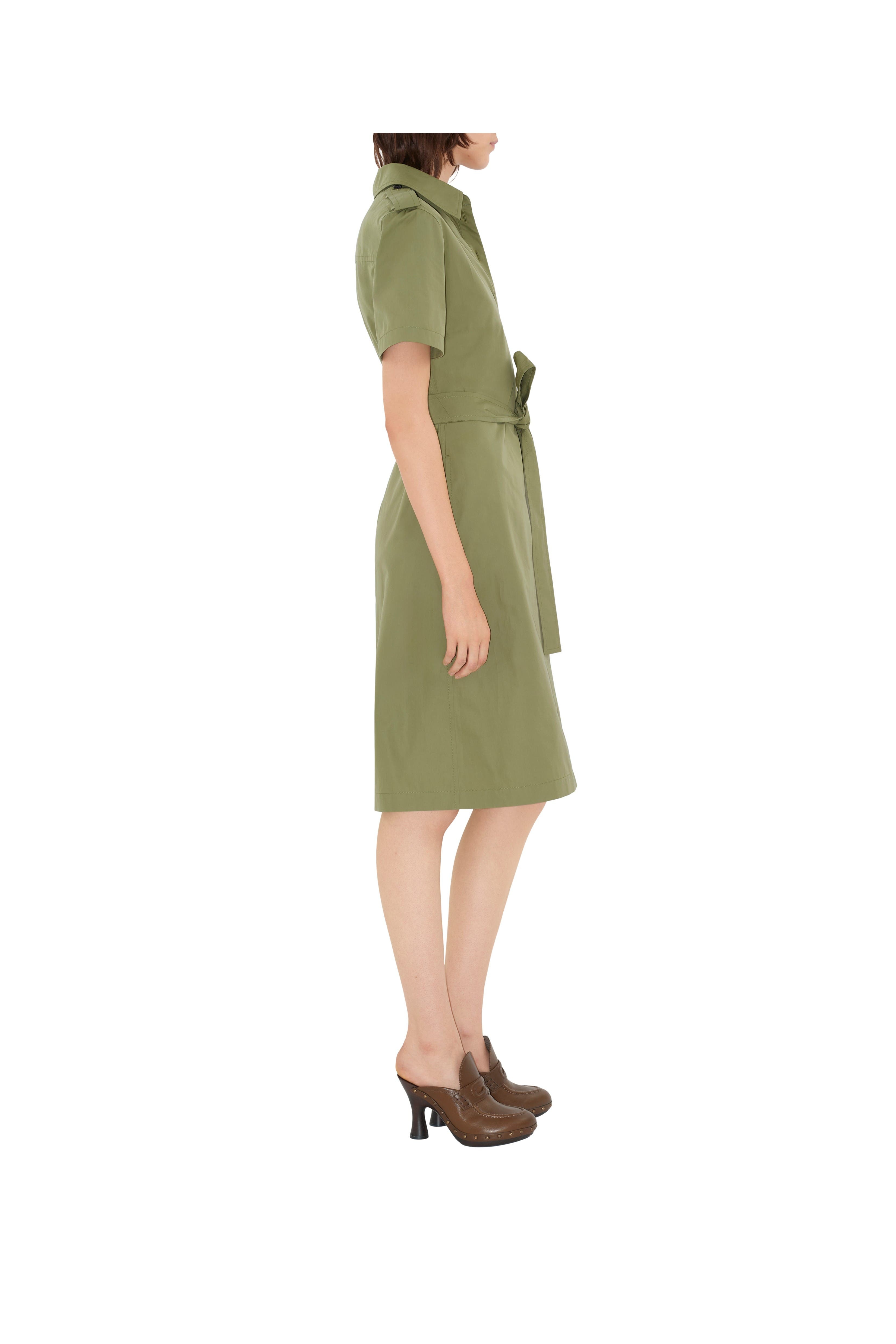 burberry Cotton Shirt Dress in Wreath at Nordstrom - 3