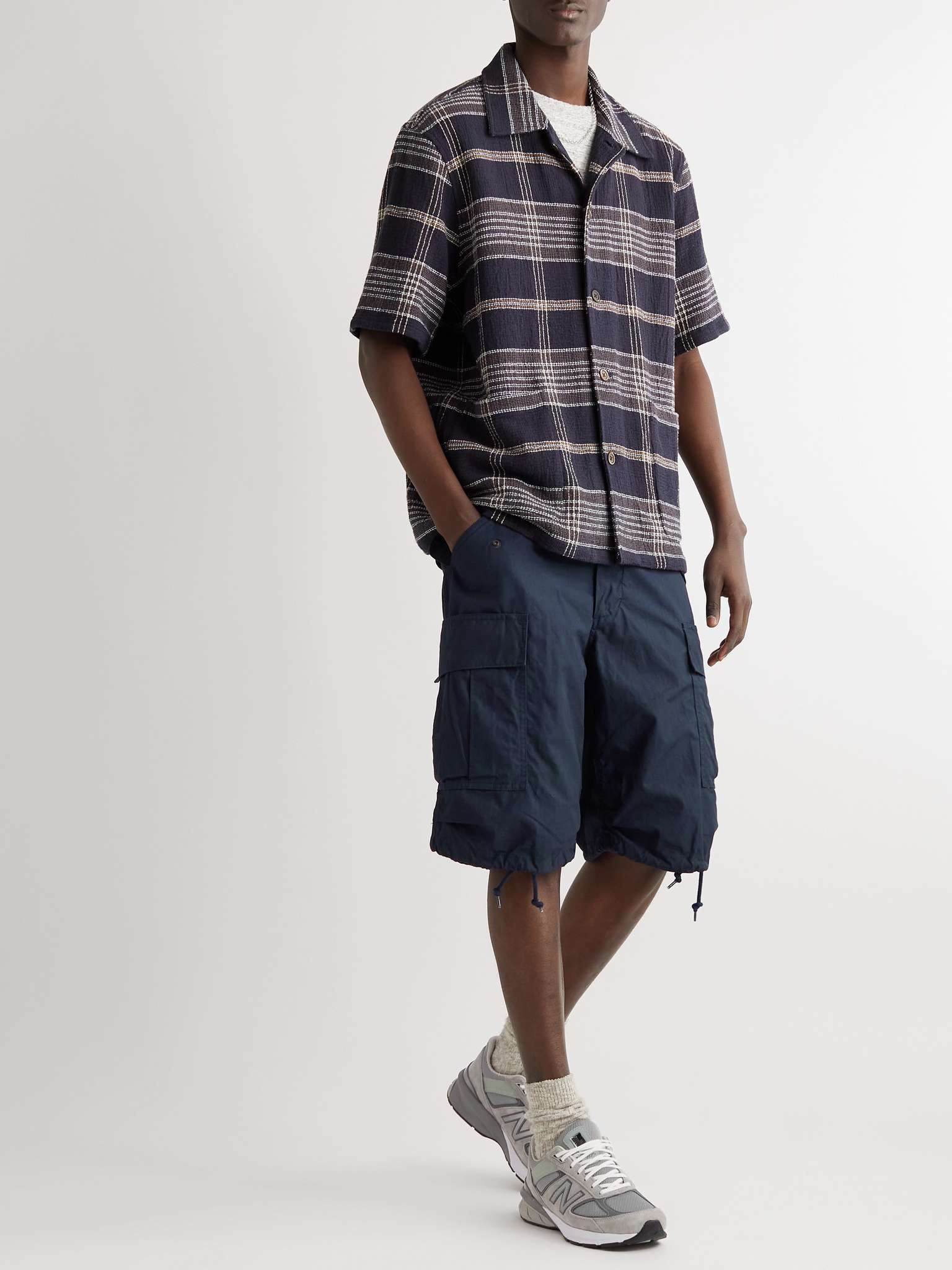 Straight-Leg Cotton-Ripstop Cargo Shorts - 2