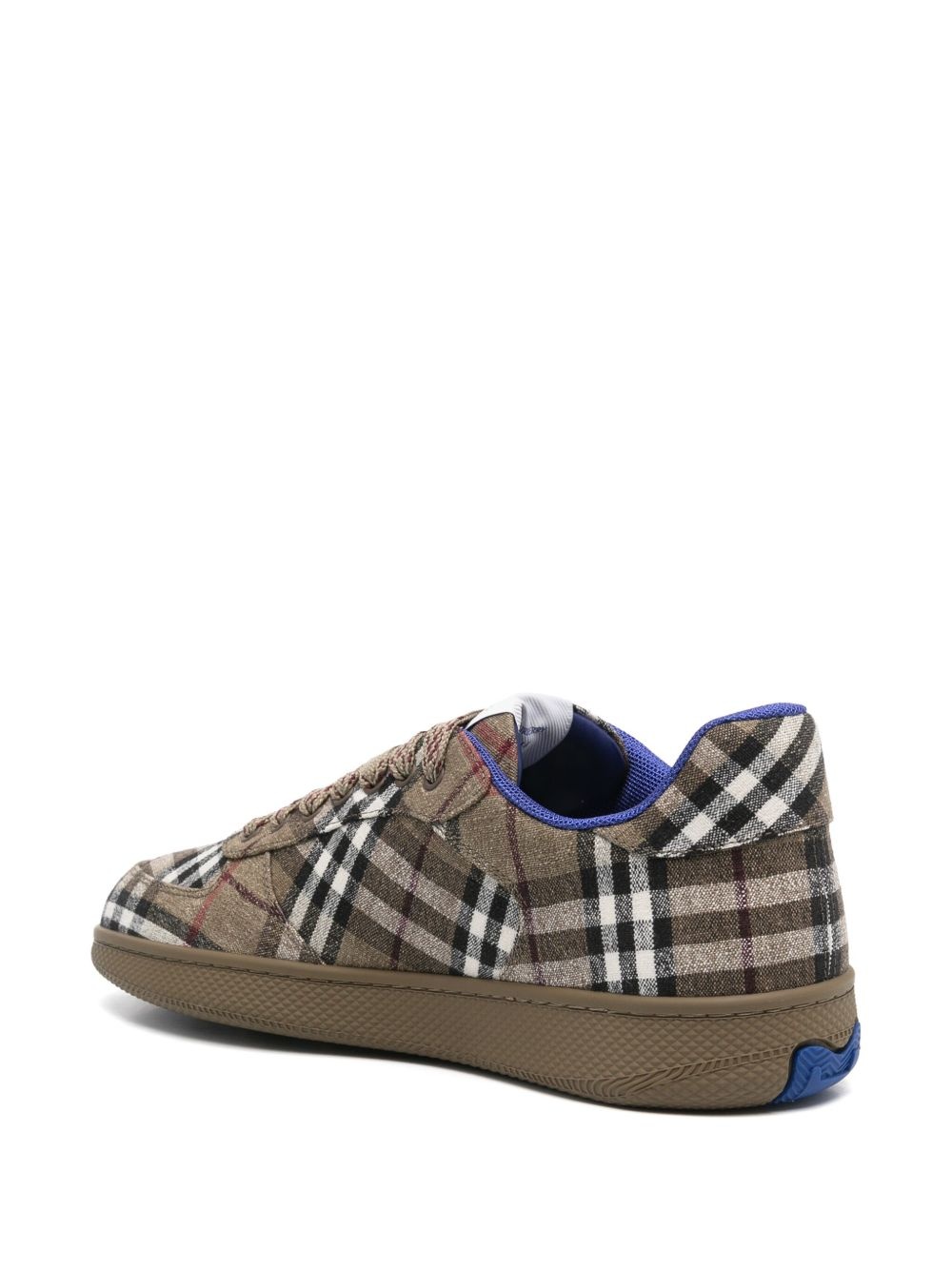 checked sneakers - 3
