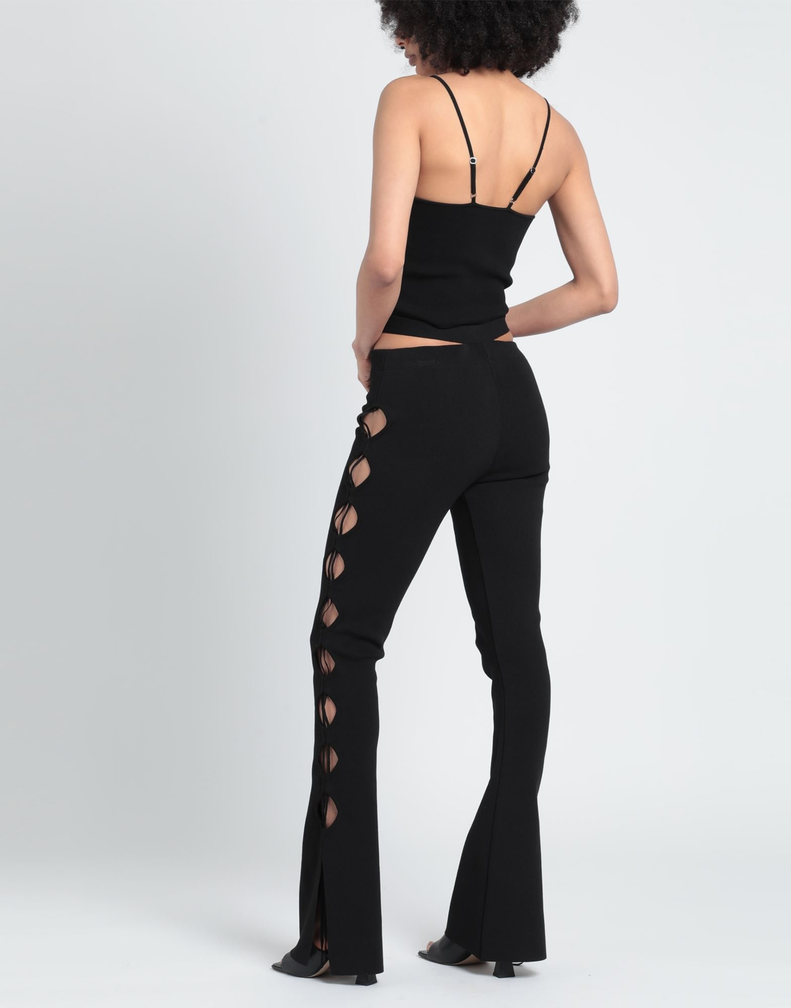 Black Women's Casual Pants - 3