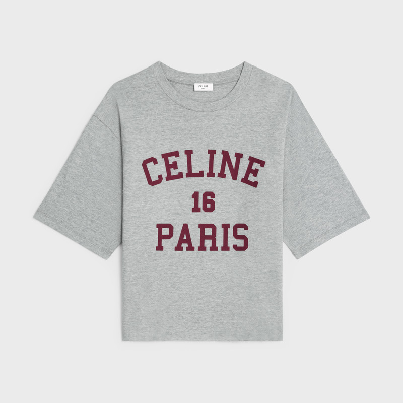 celine paris T-shirt in cotton jersey 1
