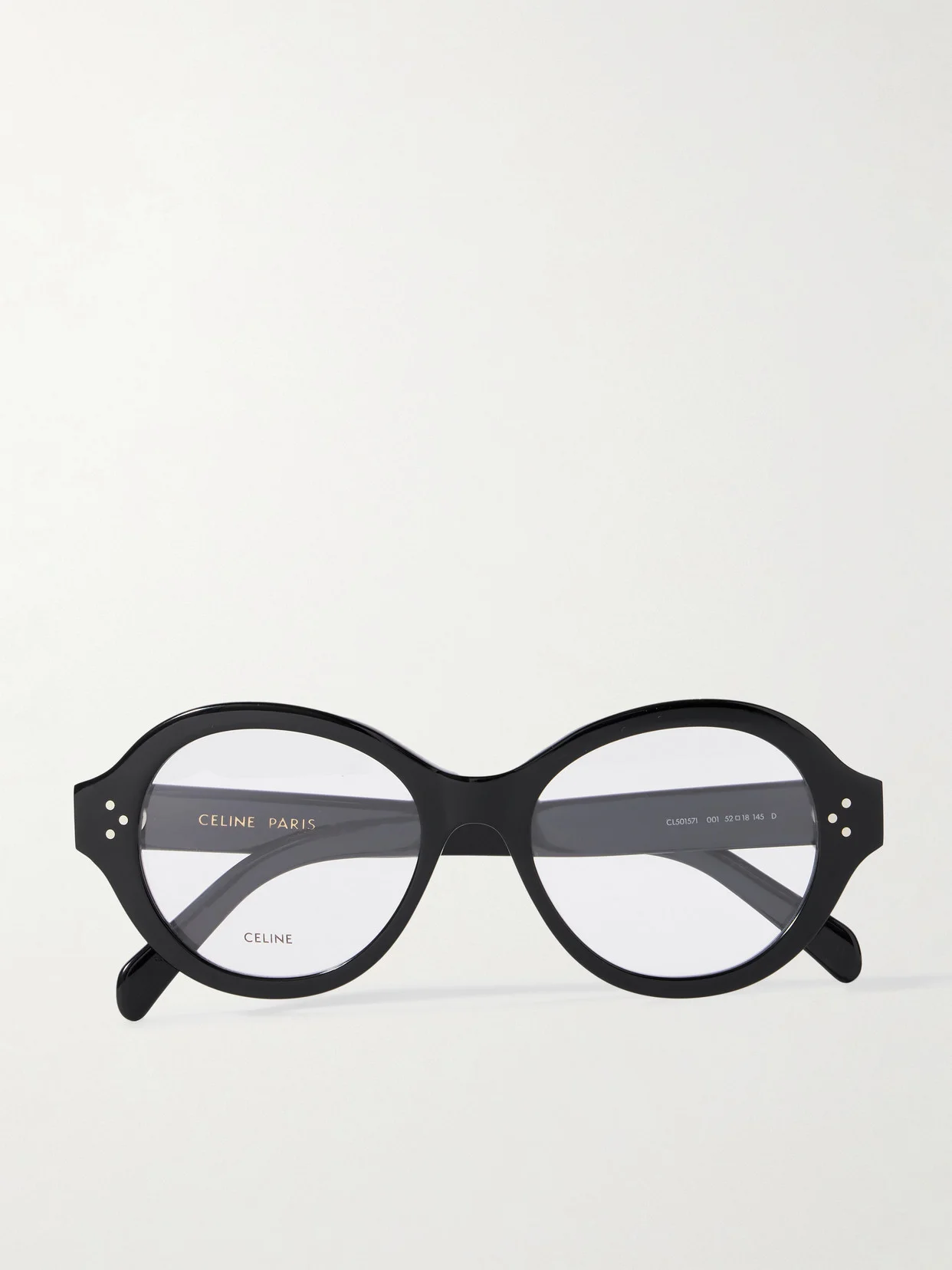 Round-frame Acetate Optical Glasses - 1