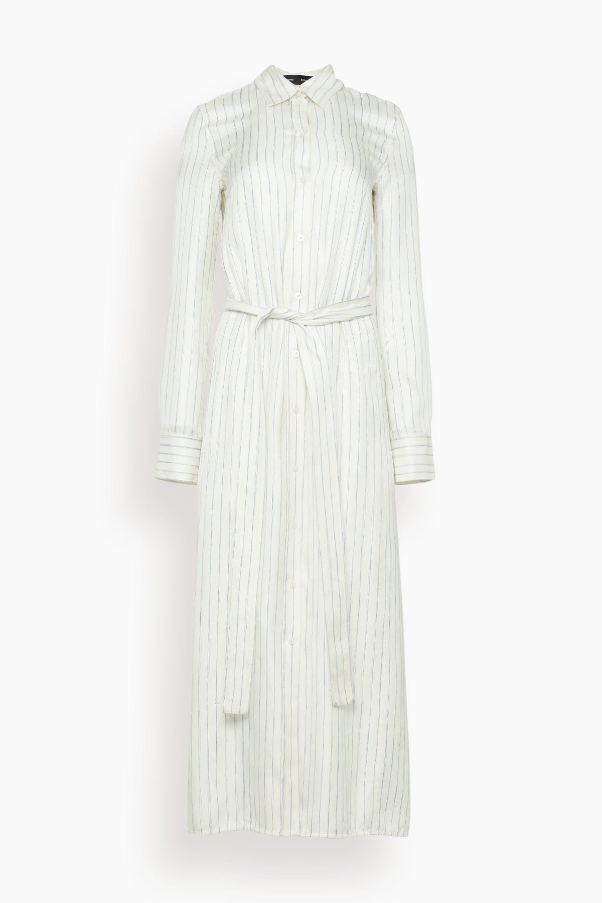Hannah Dress in Stripe Ivory Multi - 1
