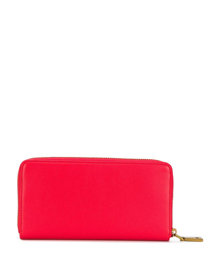 Moschino logo zipped wallet outlook