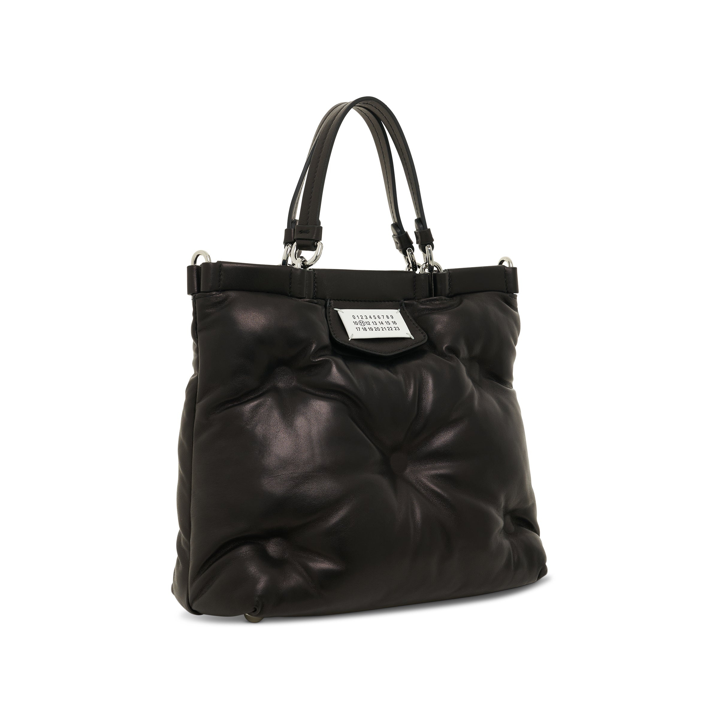 Small Glam Slam Shopping Bag in Black - 3