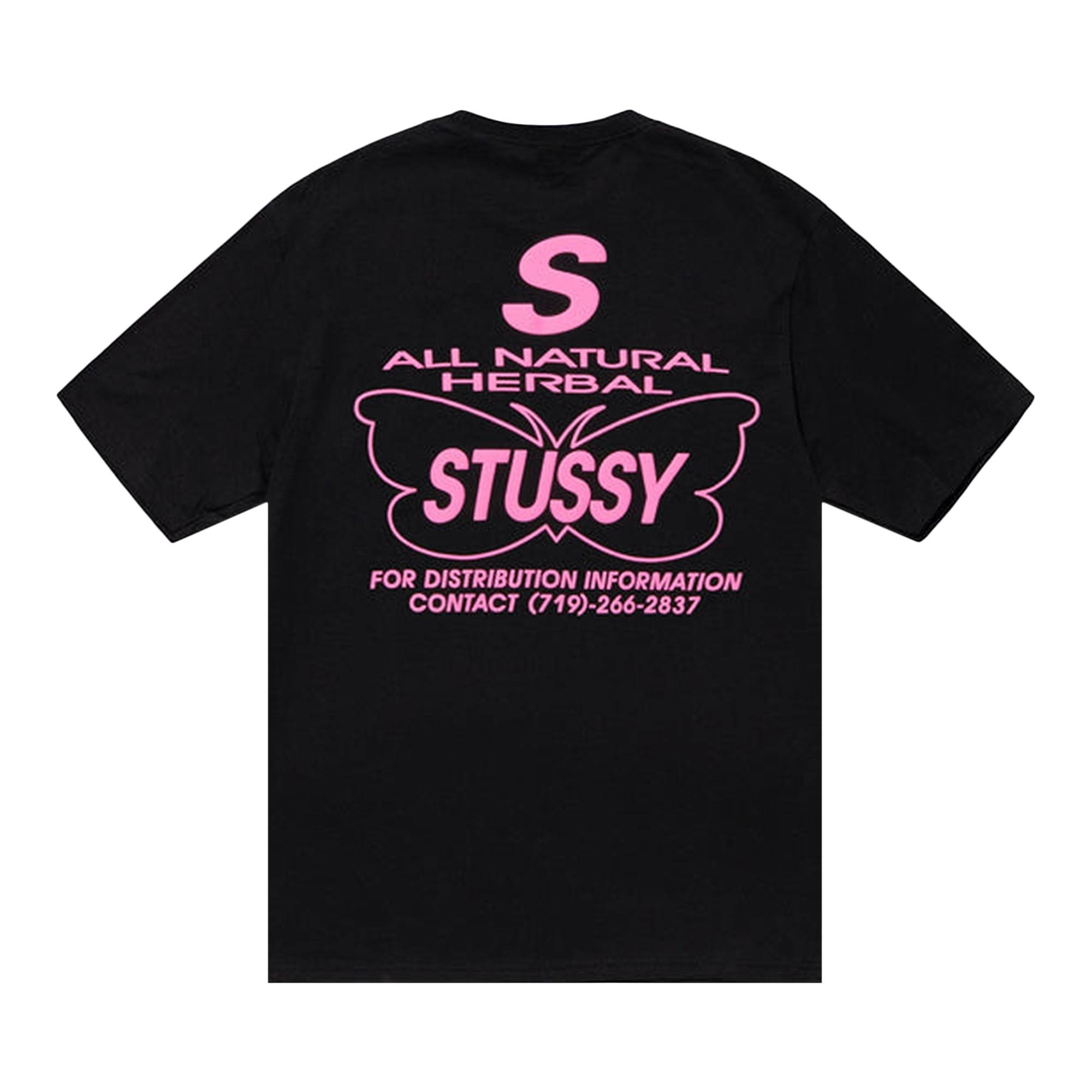 Stussy All Natural Pigment Dyed Tee 'Black' - 2