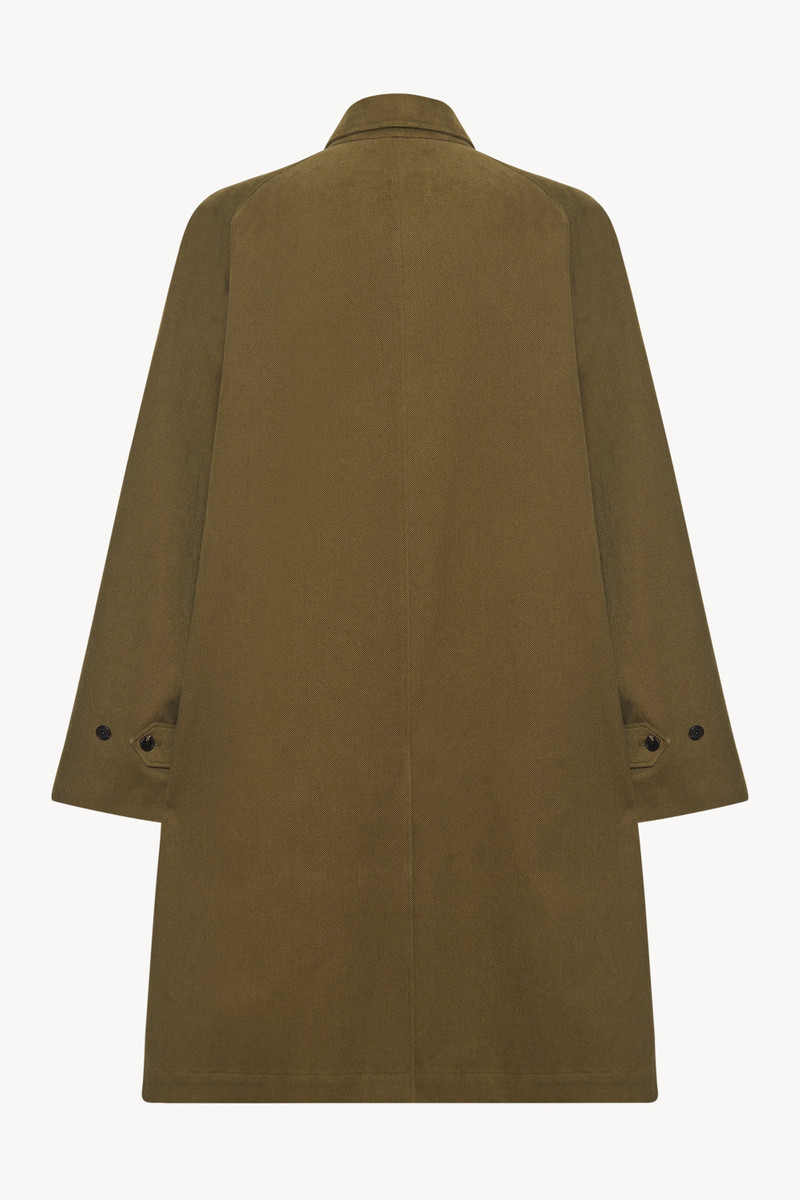 The Row Tavish Coat in Cotton outlook