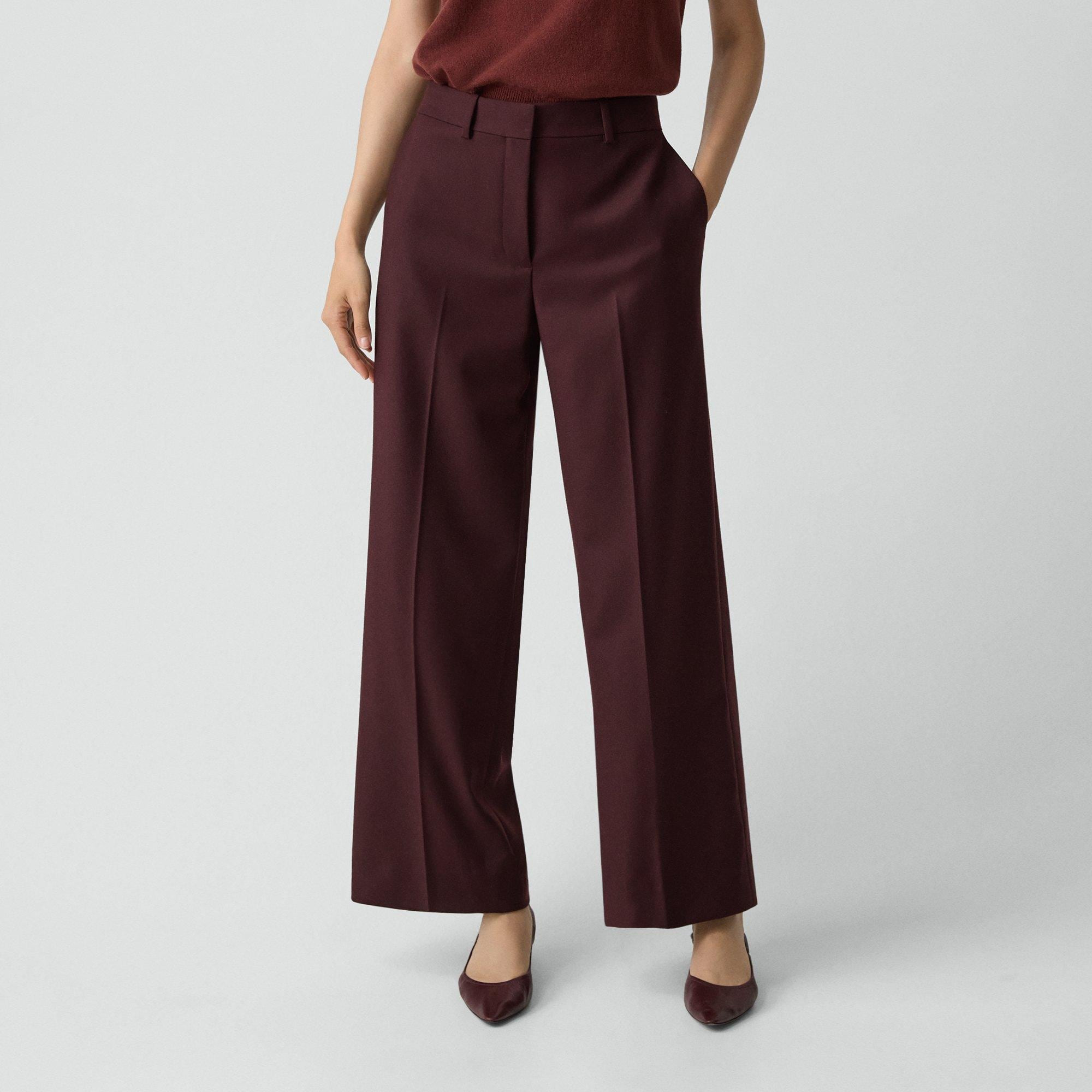 Classic Straight Pant in Sleek Flannel - 5