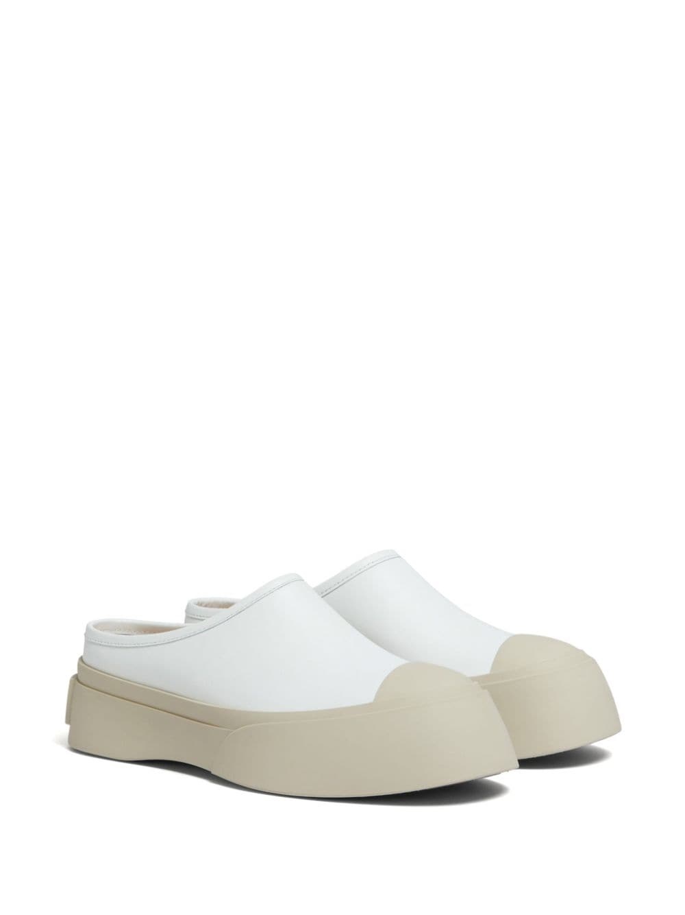Mary Jane leather mules - 2