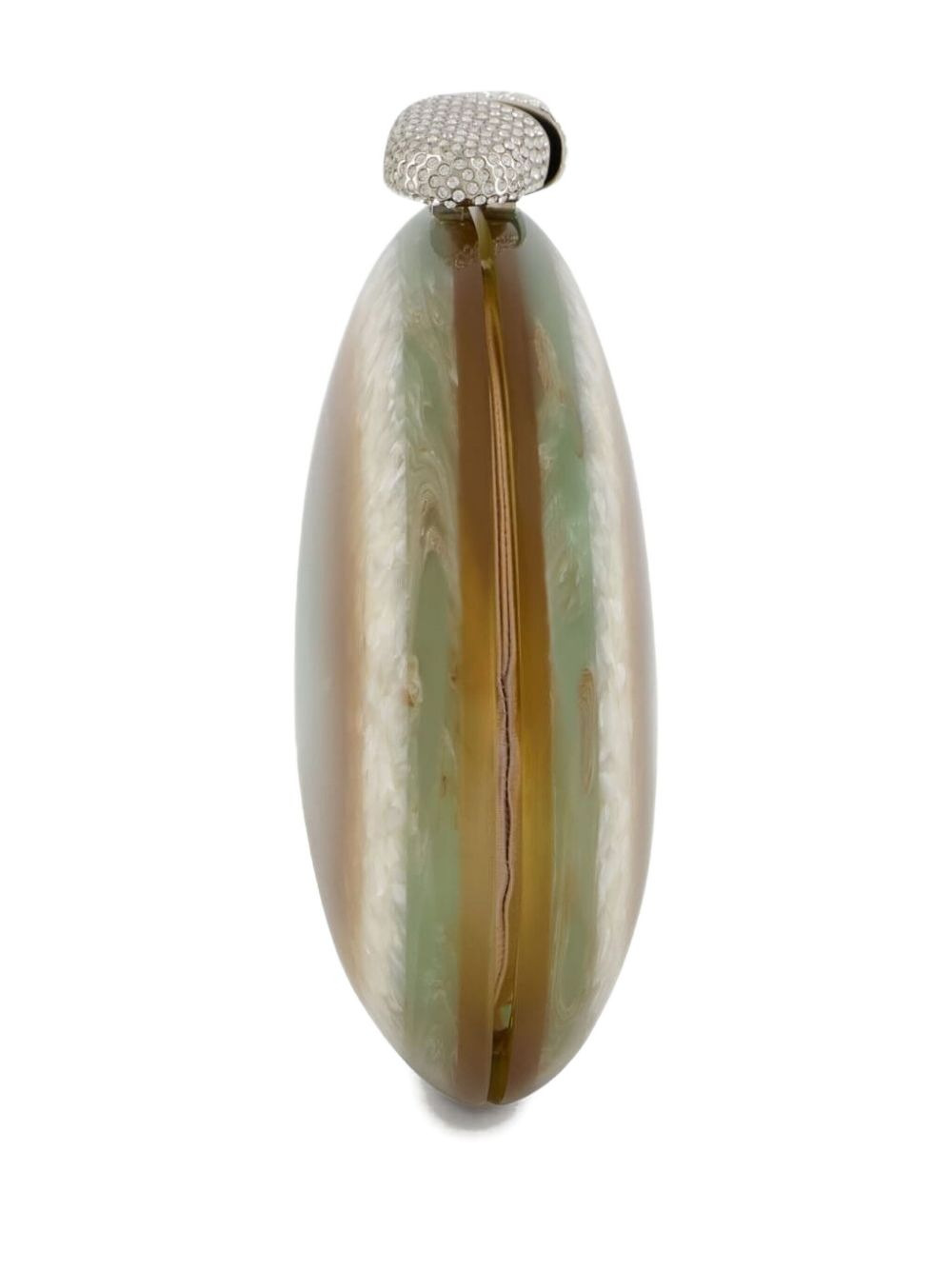 agate-effect clutch bag - 3