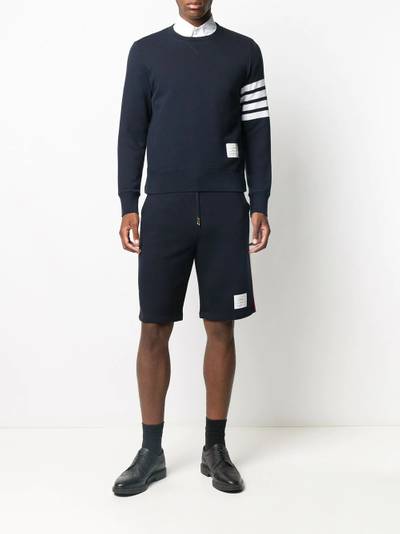 Thom Browne side-stripe track shorts outlook