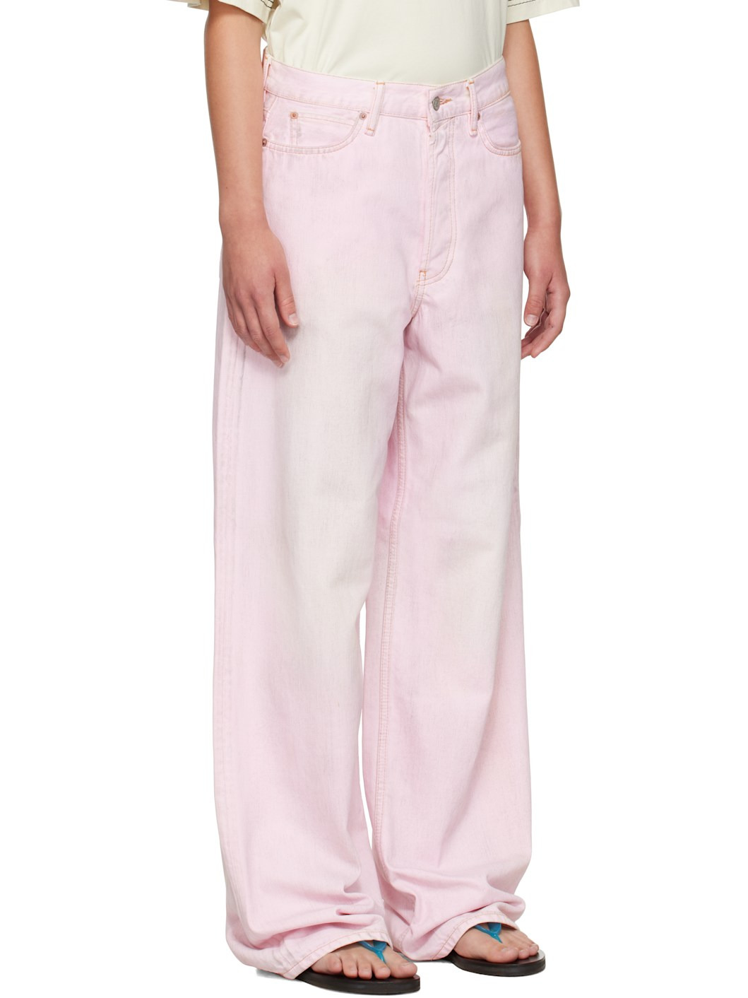 Pink Loose Fit 1981 Jeans - 2